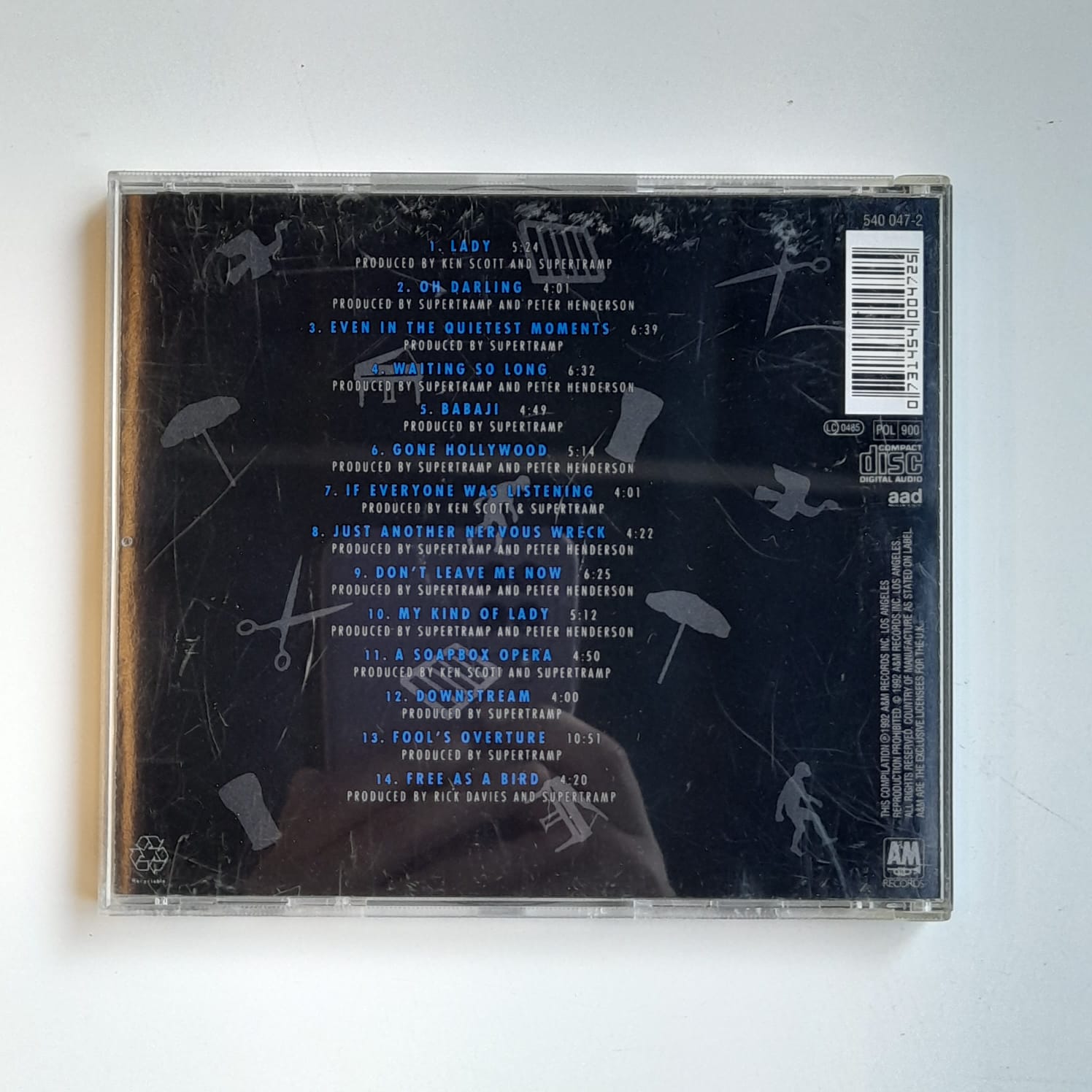 CD Supertramp – The Very Best Of Supertramp 2 - Importado - Imagem 2