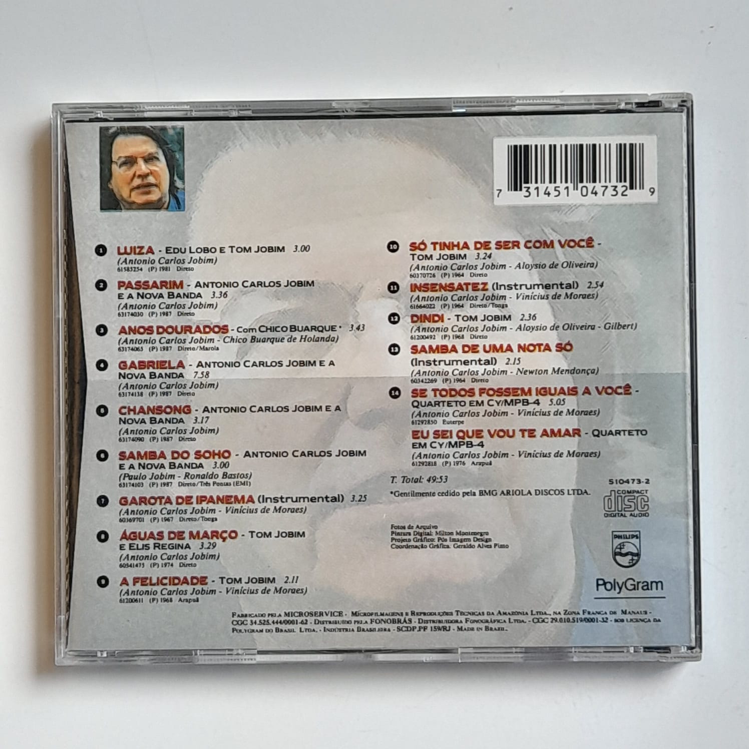 CD Tom Jobim – Minha História - Imagem 2