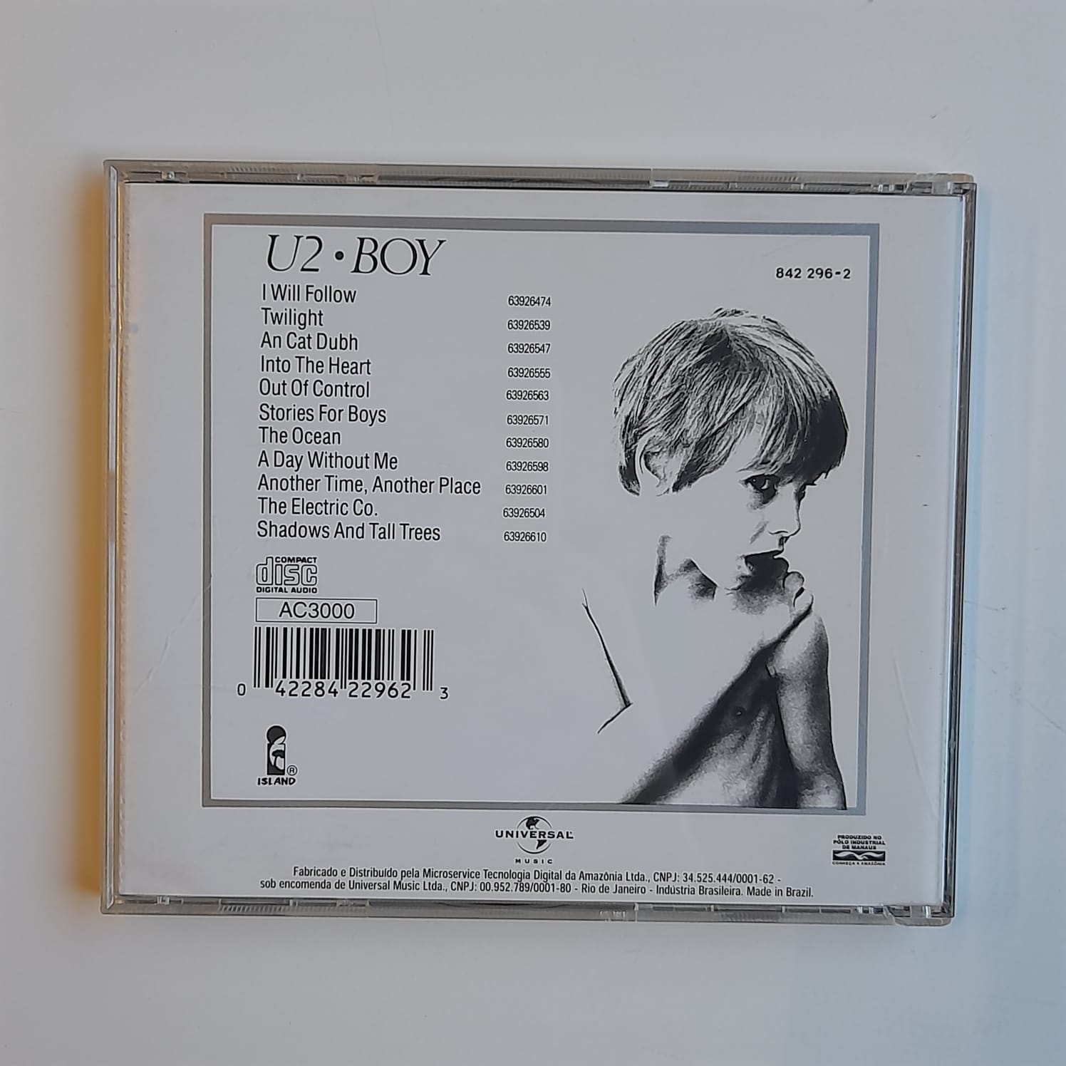 CD U2 – Boy - Imagem 2