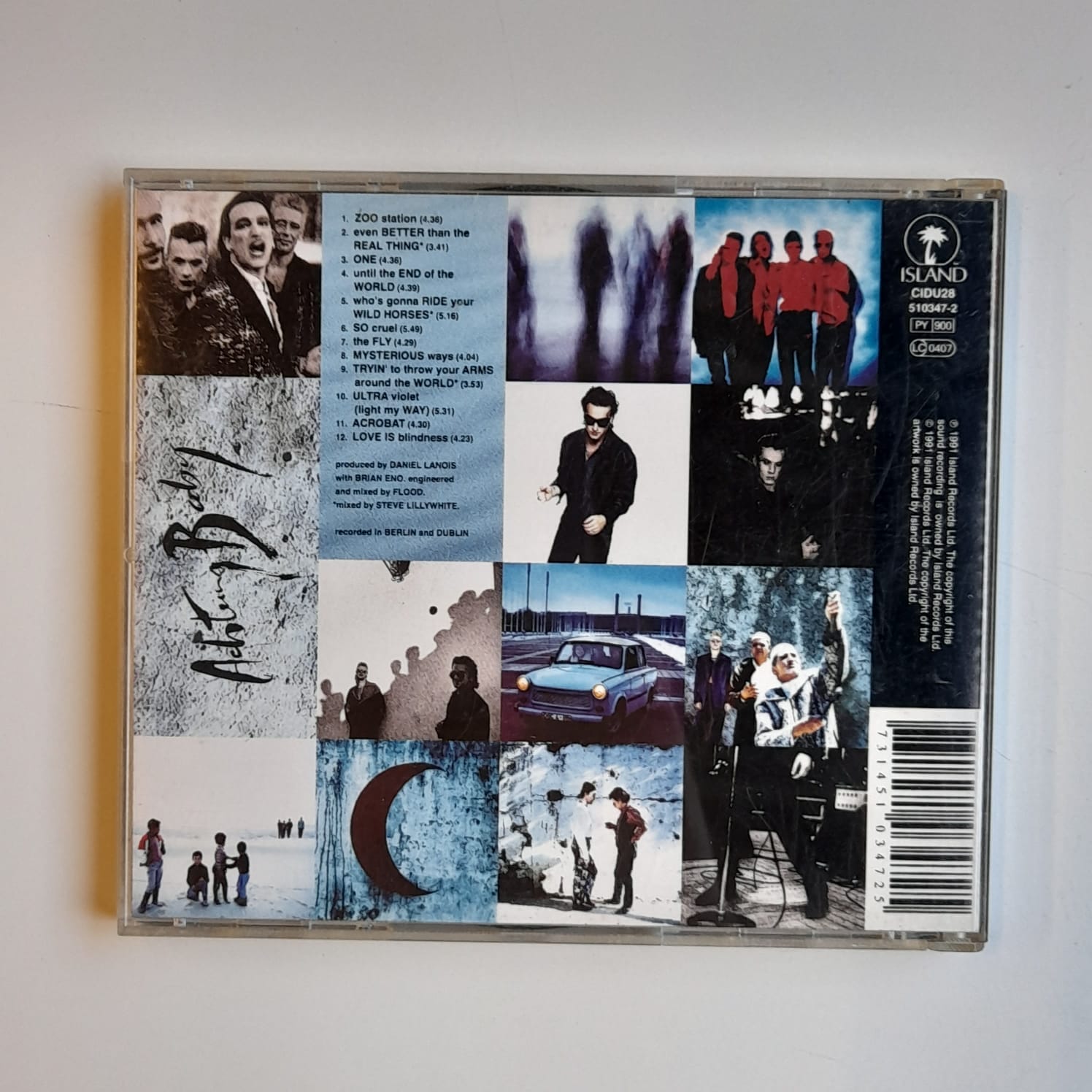 CD U2 – Achtung Baby - Importado - Imagem 2