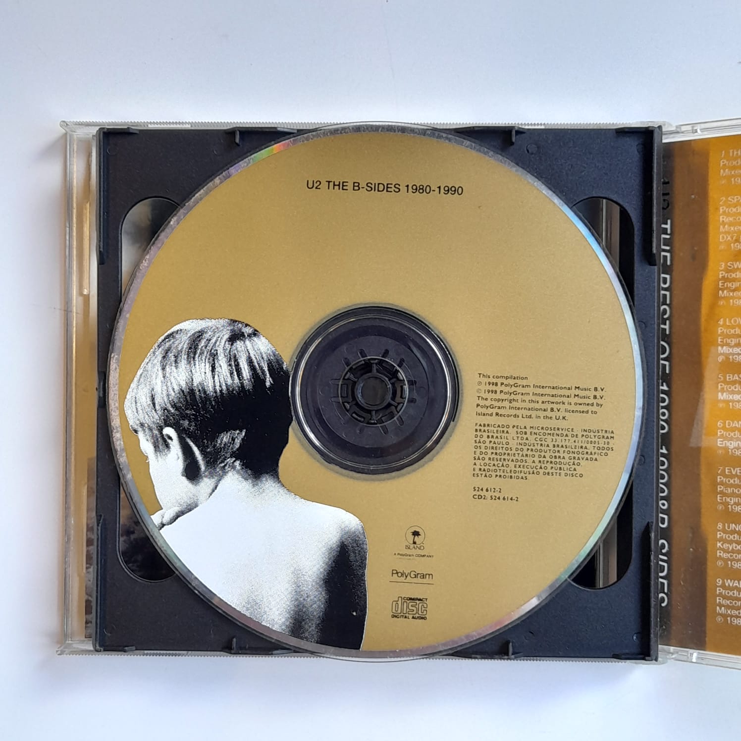 CD U2 – The Best Of 1980-1990 - Duplo - Imagem 4