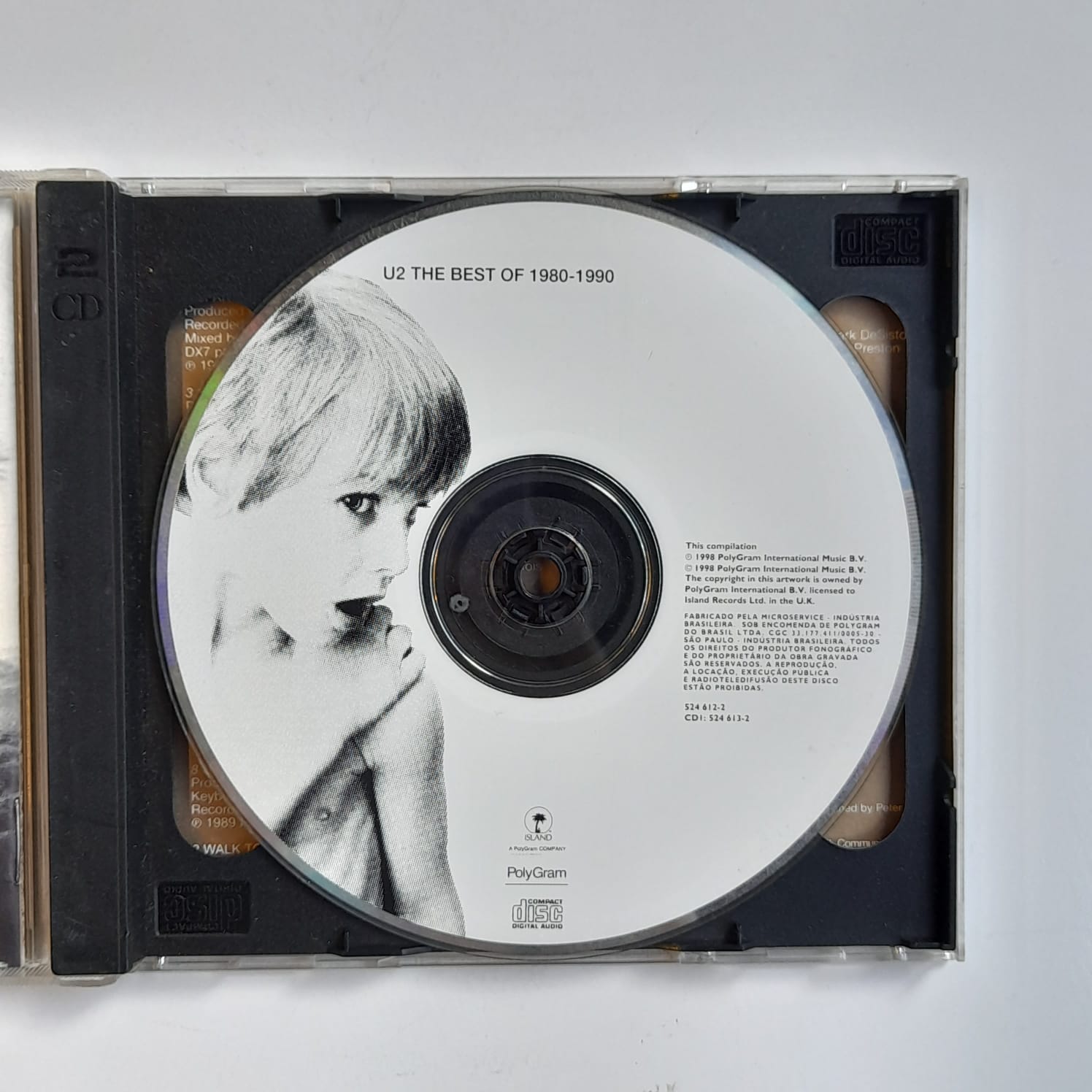 CD U2 – The Best Of 1980-1990 - Duplo - Imagem 3