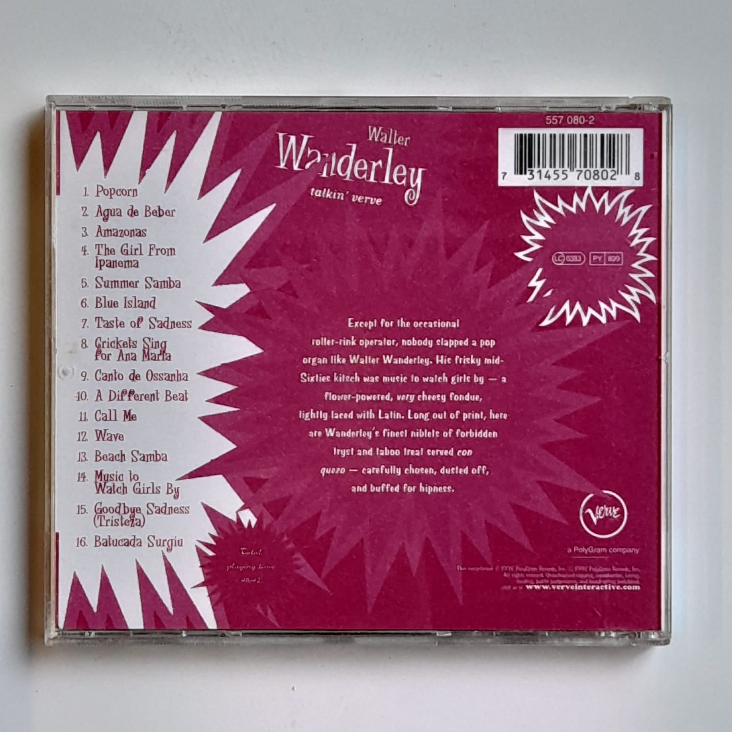 CD Walter Wanderley – Talkin' Verve - Importado - Imagem 2