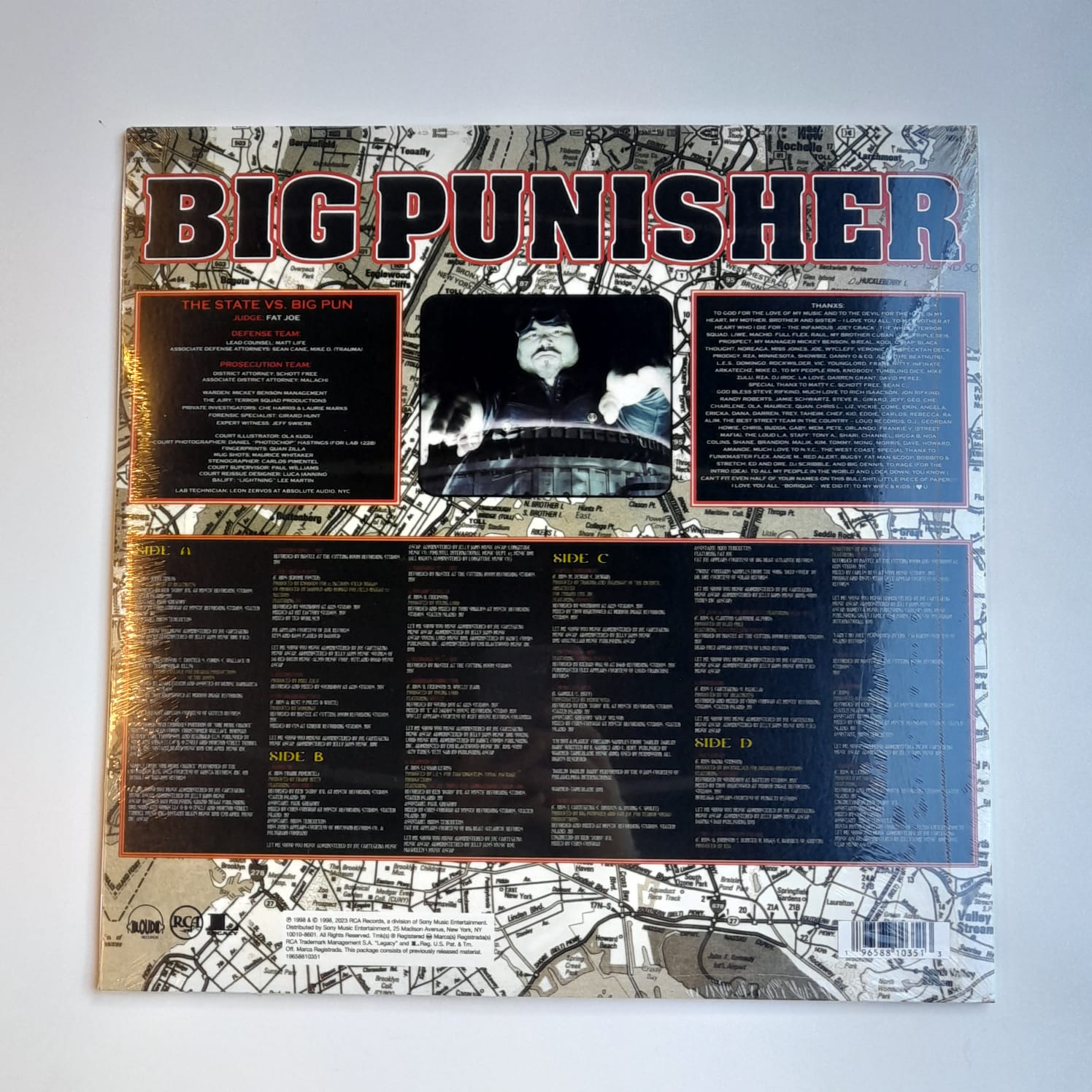 LP Big Pun – Capital Punishment - Duplo Lacrado - Imagem 2