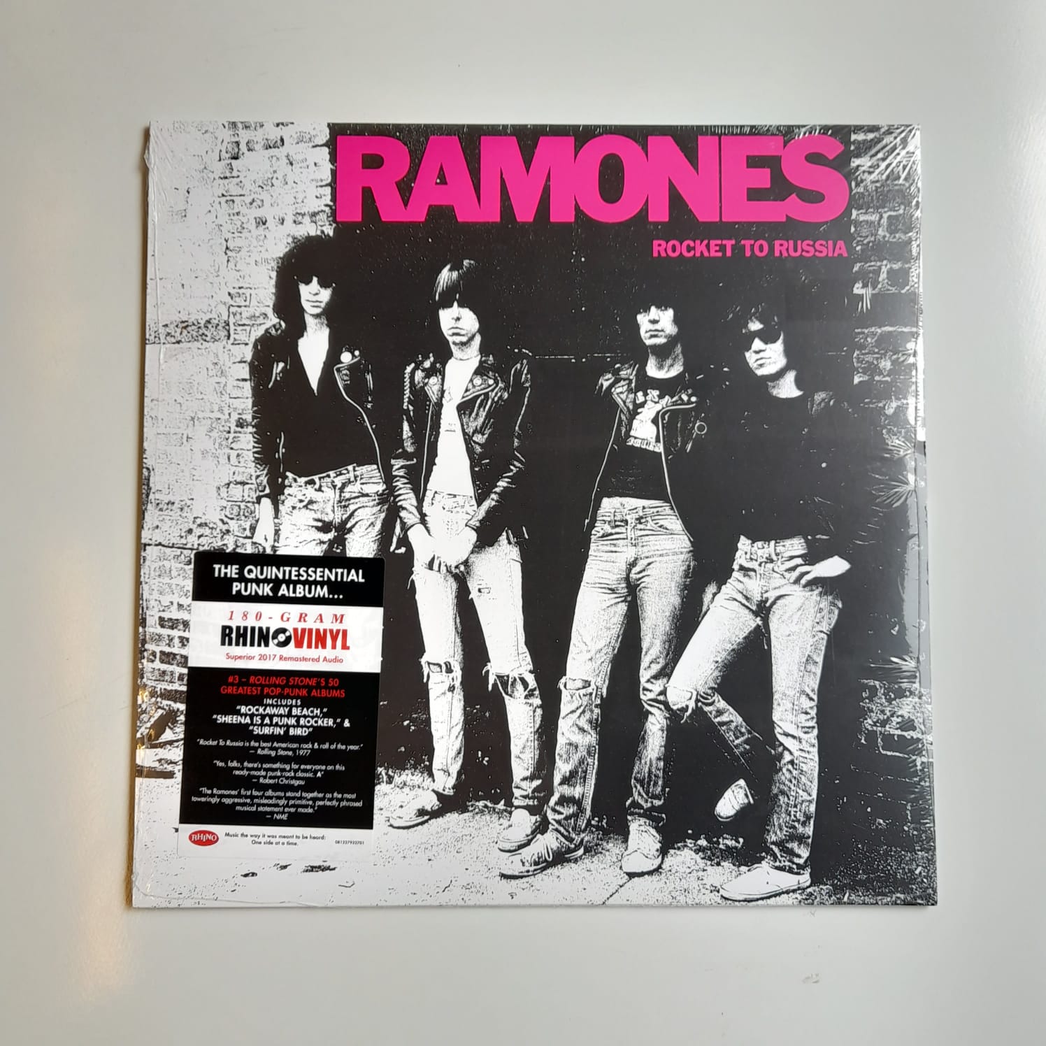LP Ramones - Rocket To Russia - Lacrado