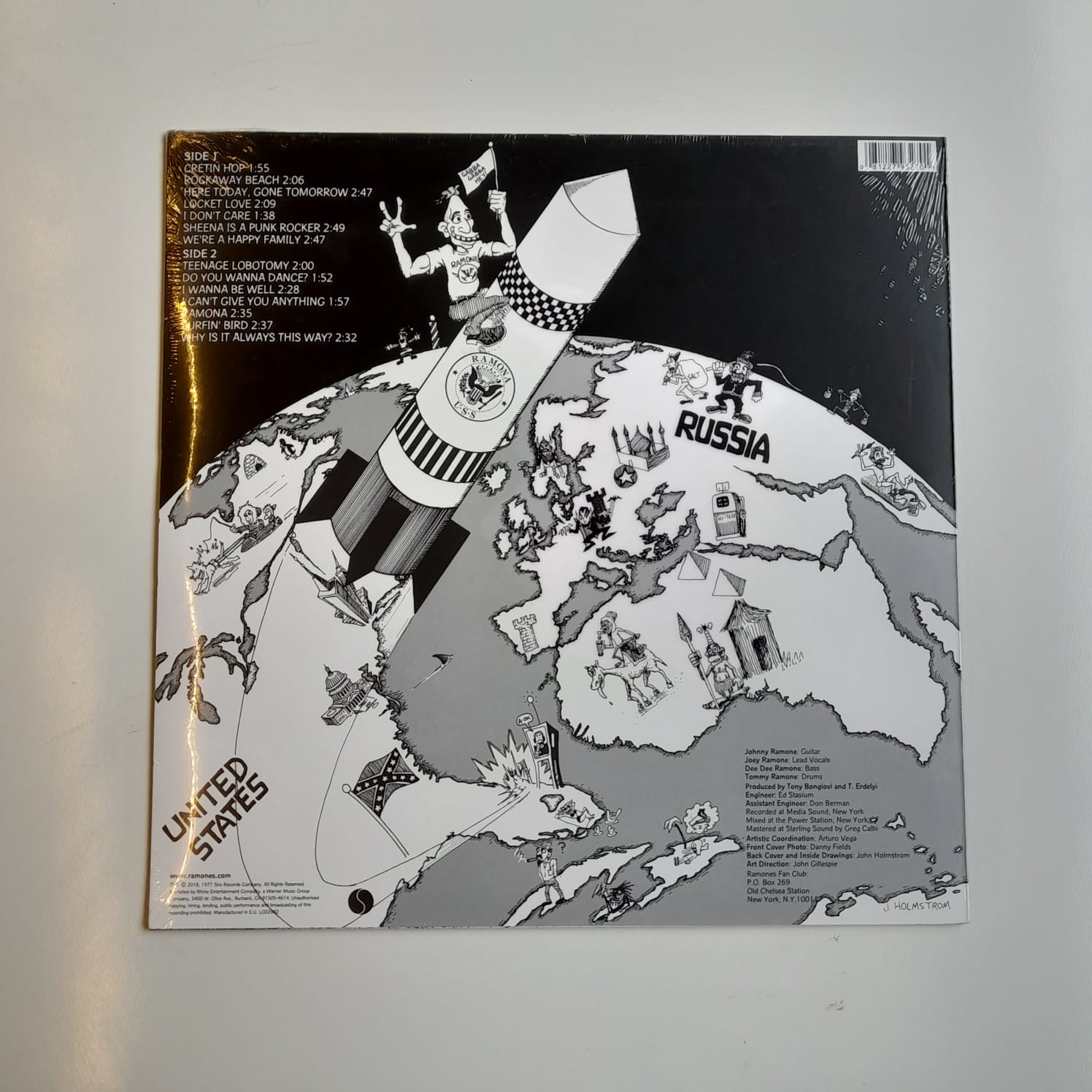 LP Ramones - Rocket To Russia - Lacrado - Imagem 2