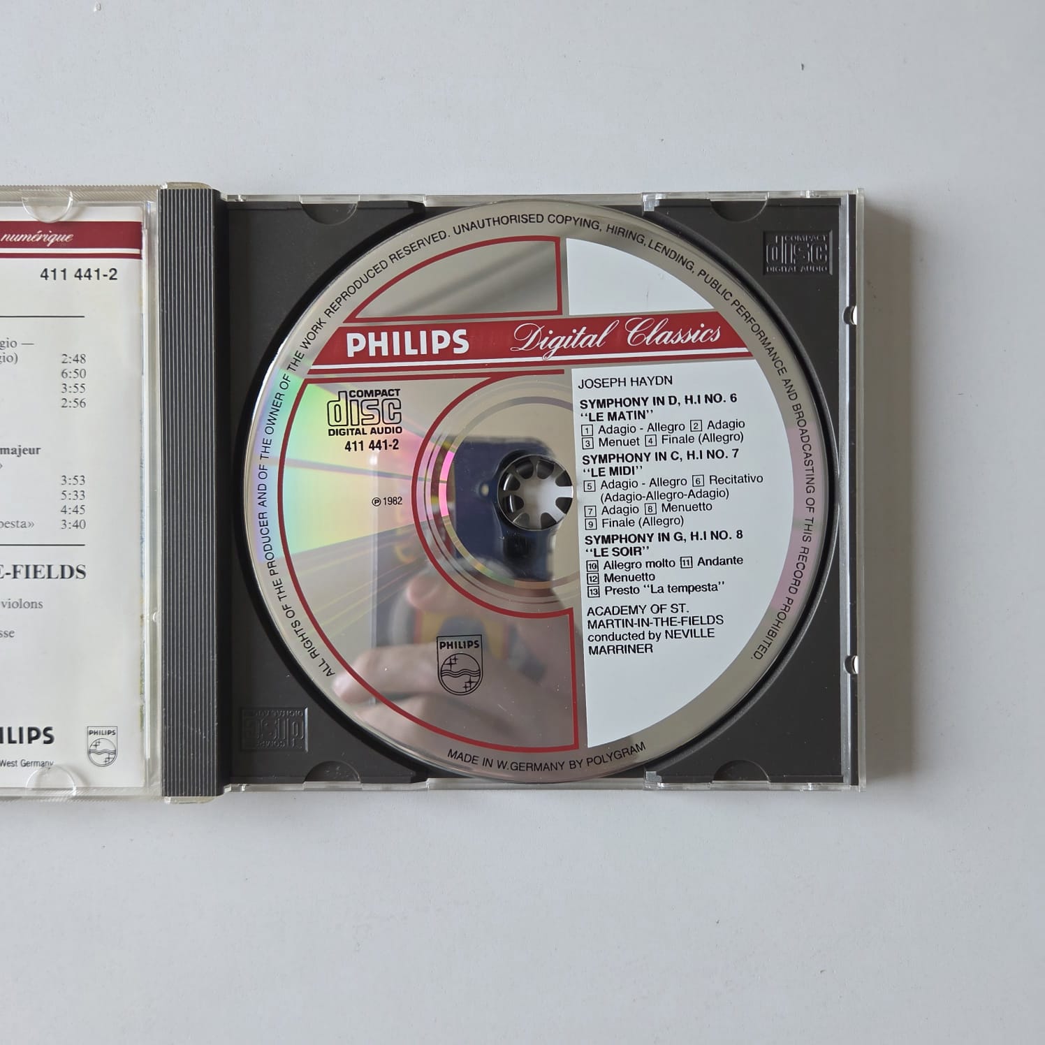 CD Haydn - Symphonies Nos. 6, 7, & 8 - Reg: Neville Marriner- Importado - Imagem 3