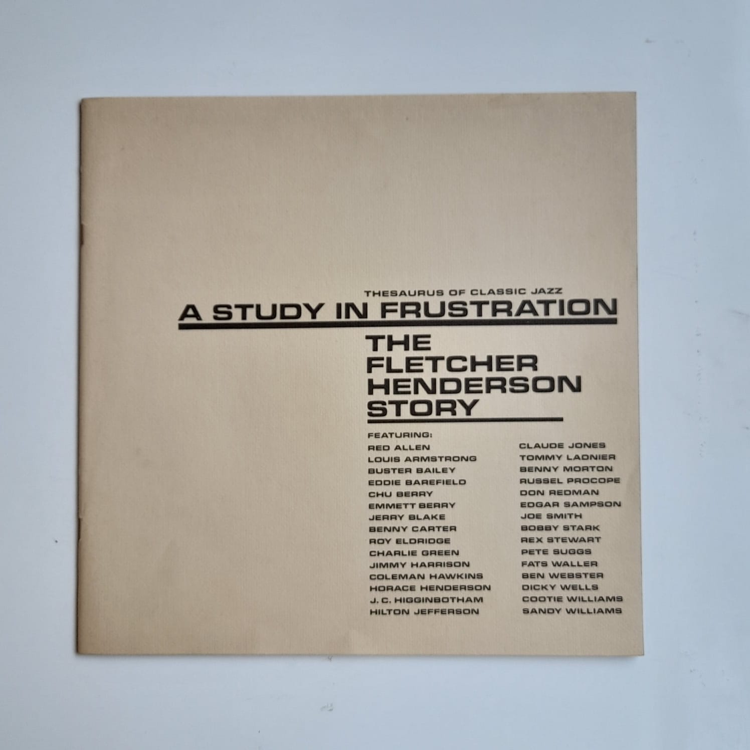 Box 4 LPs Fletcher Henderson – A Study In Frustration (The Fletcher Henderson Story) - Importado - Imagem 4