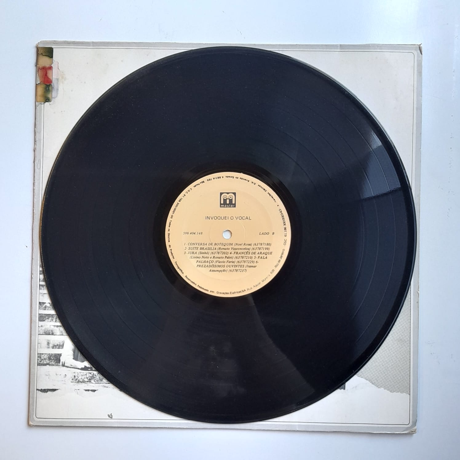 LP Invoquei o Vocal – Invoquei o vocal (1987) - Imagem 4