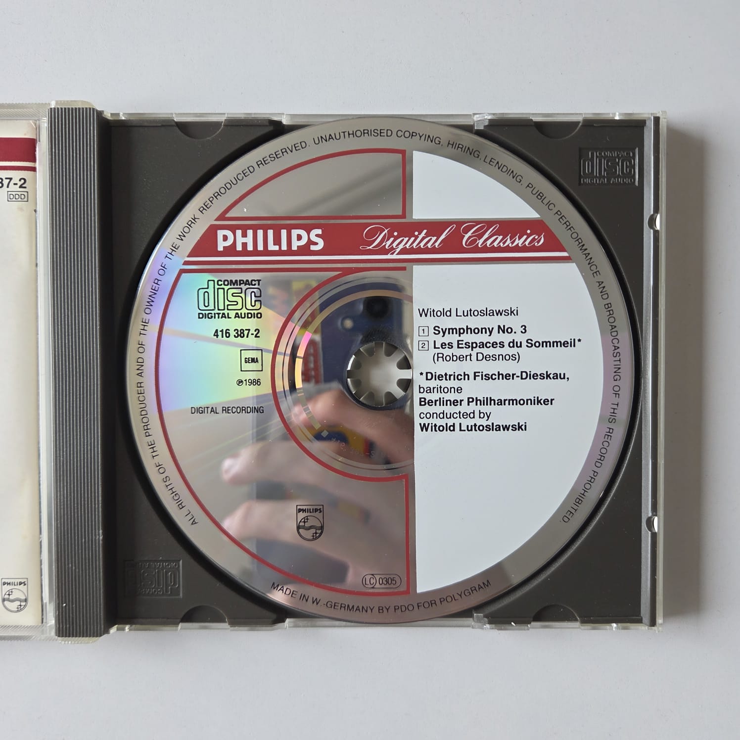 CD Lutoslawski - Simphony No. 3 - Importado - Imagem 3