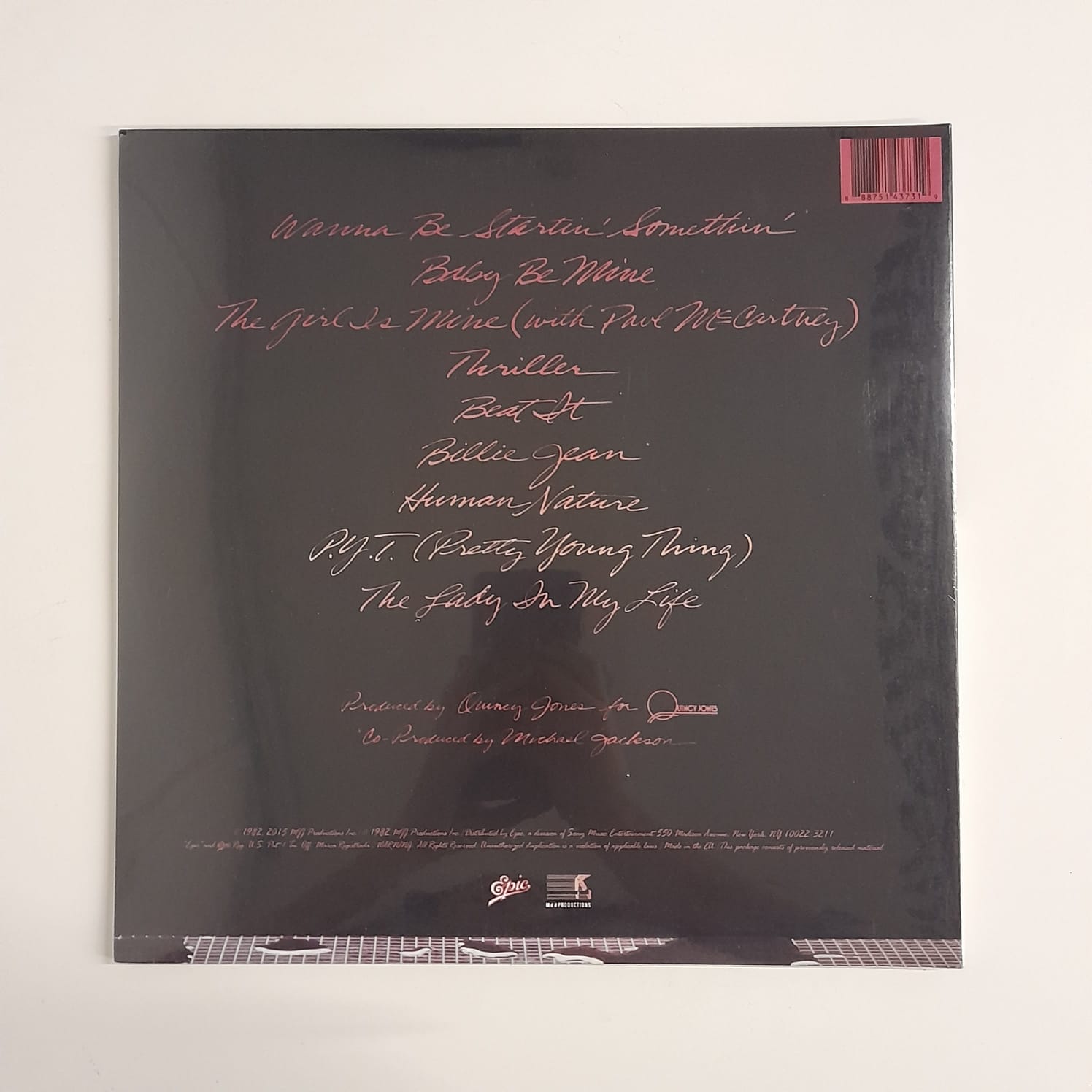 LP Michael Jackson - Thriller - Lacrado - Imagem 2