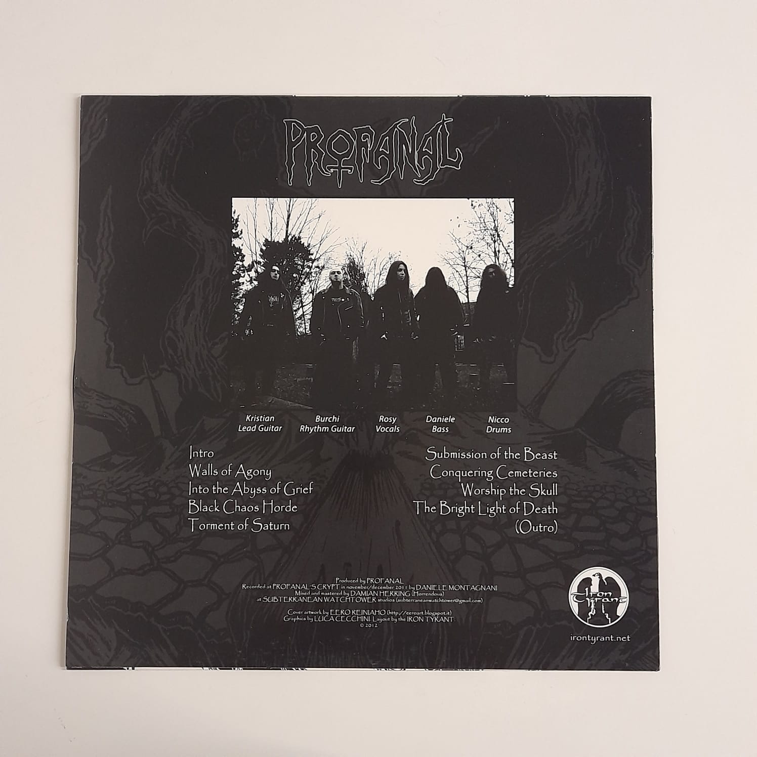 LP Profanal – Black Chaos - Imagem 2