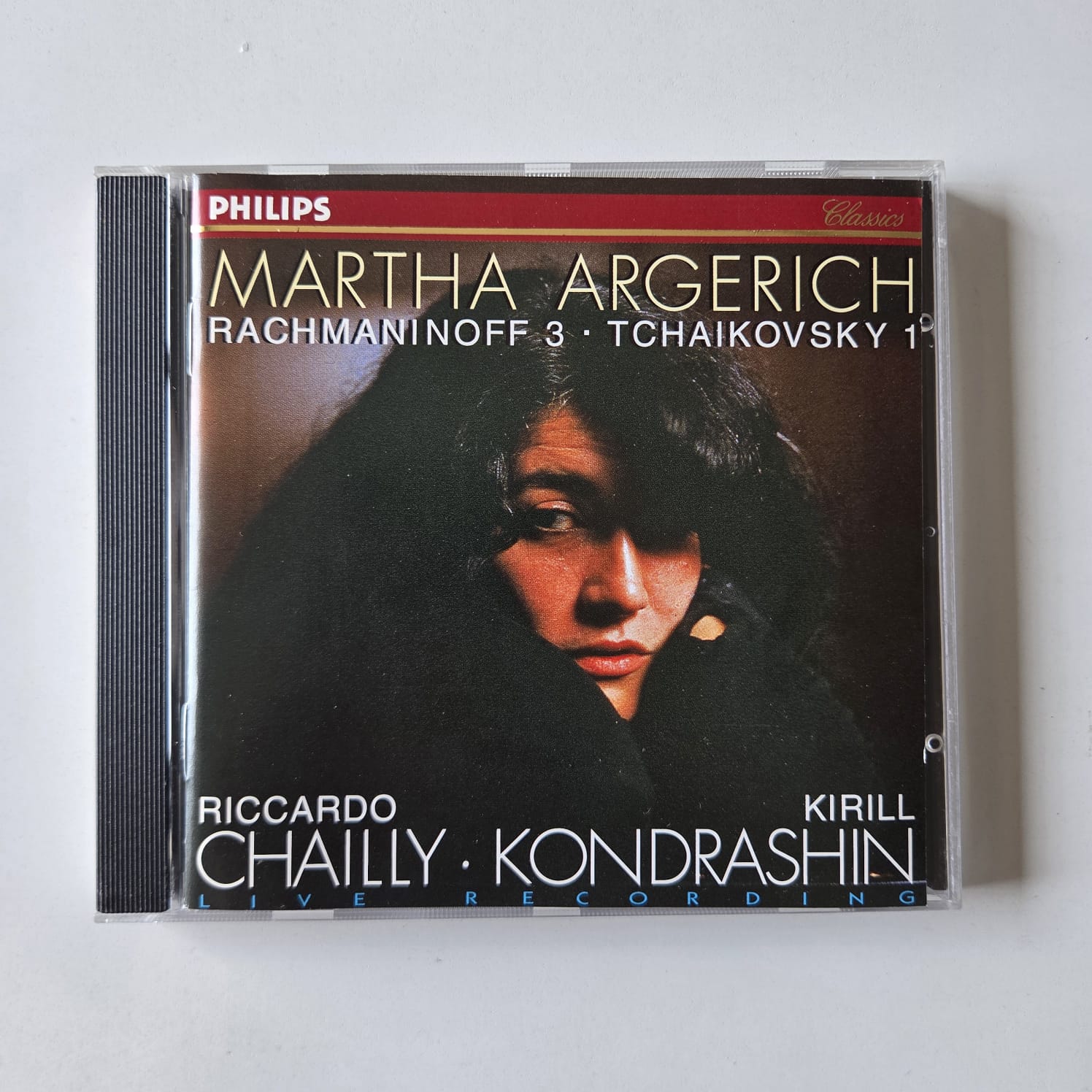 CD Rachmaninoff - Concerto No. 3 - Tchaikovsky - Concerto No. 1 - Argerich - Chailly - Kondrashin
