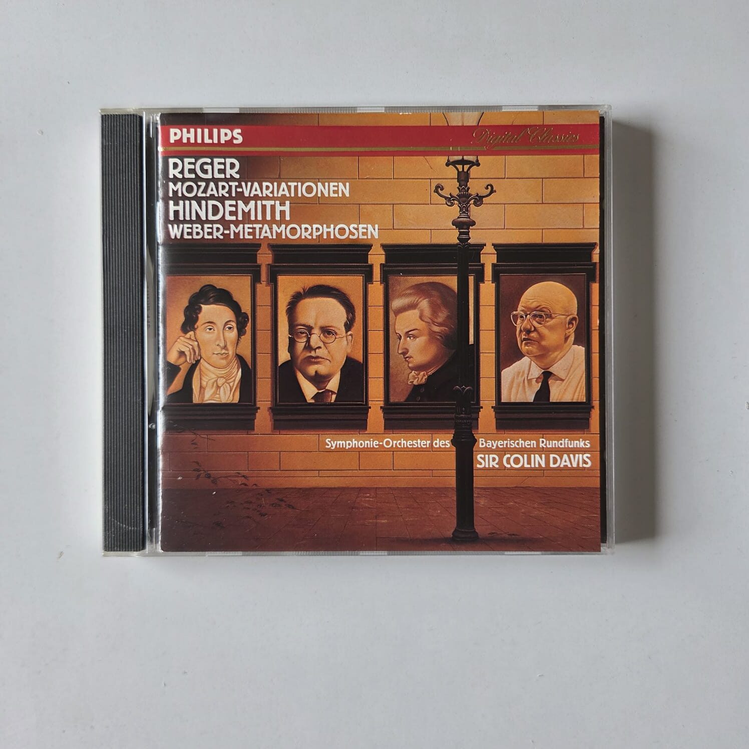 CD Reger - Mozart Variations - Hindemith - Weber Metamorphoses - Reg: Sir Colin Davis - Importado