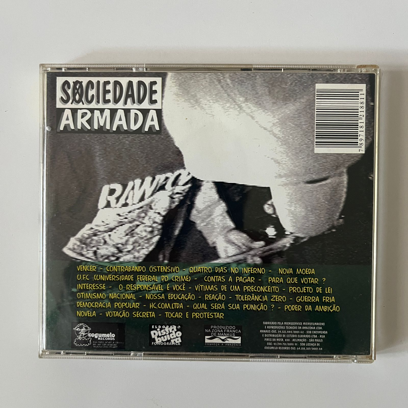 CD Sociedade Armada – Tocar E Protestar - Imagem 2