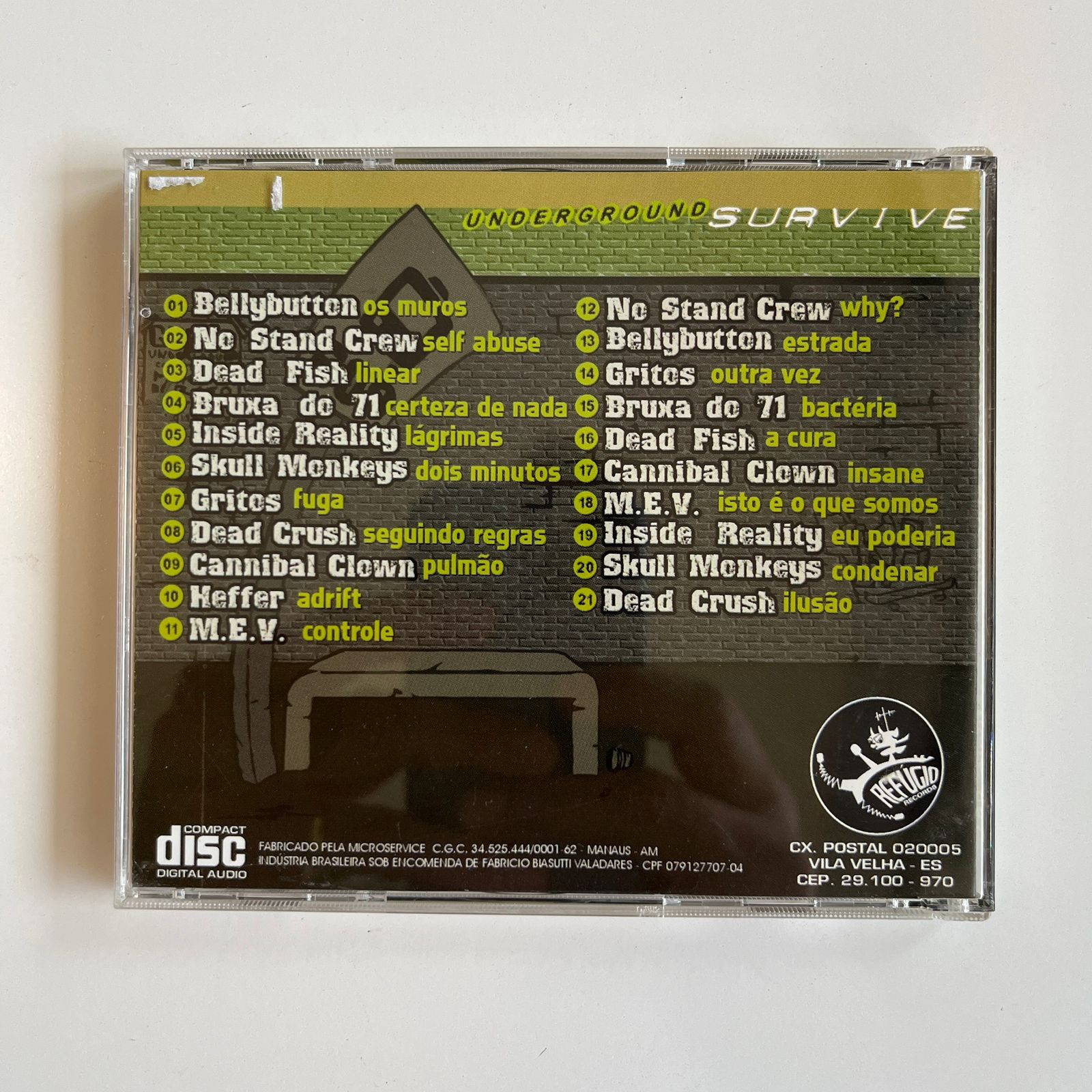 CD Underground Survive - Imagem 2