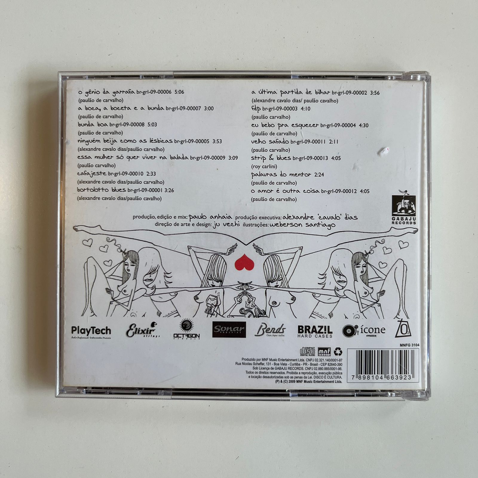 CD Velhas Virgens – Ninguém Beija Como As Lésbicas - Imagem 2