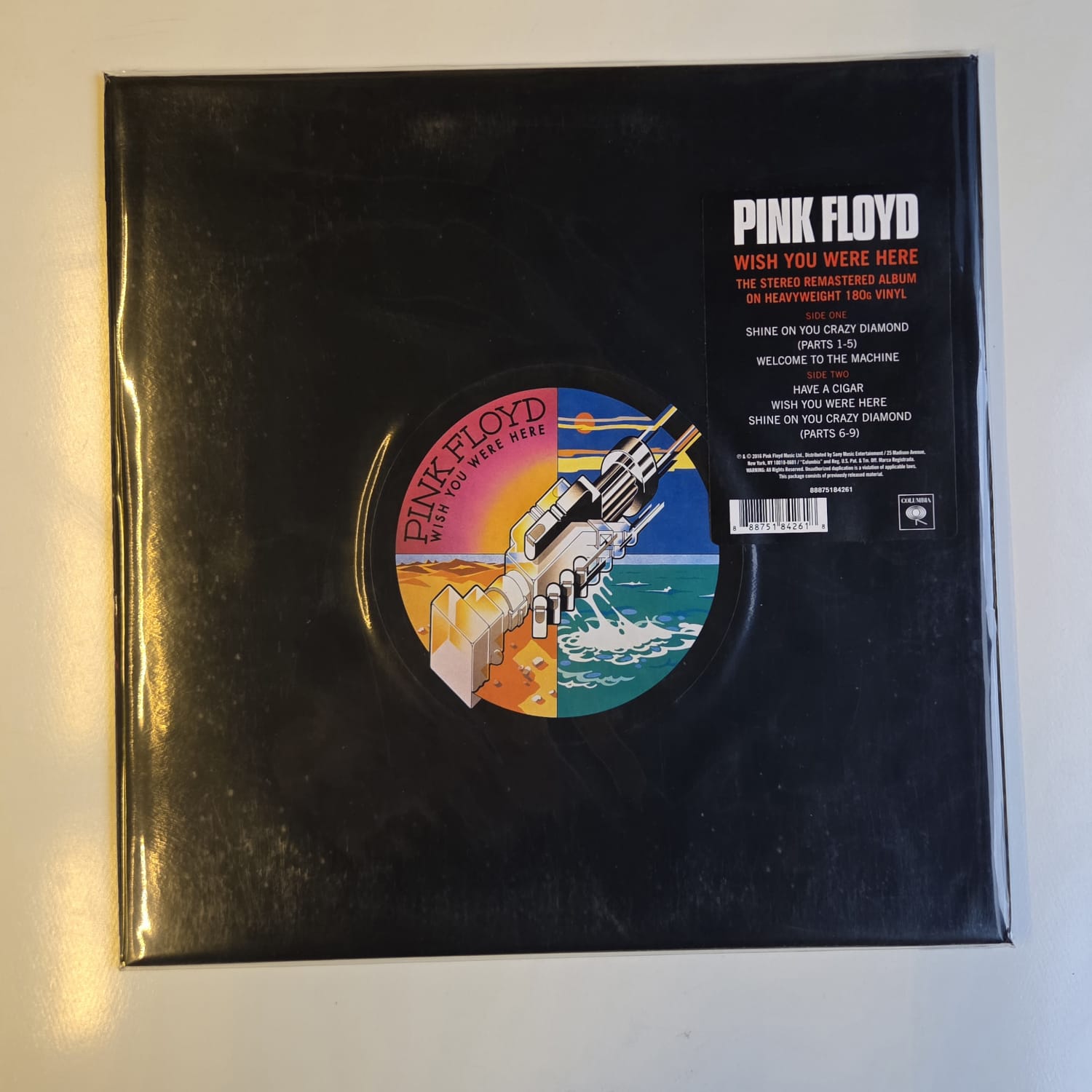 LP Pink Floyd - Wish You Were Here Remastered - Lacrado