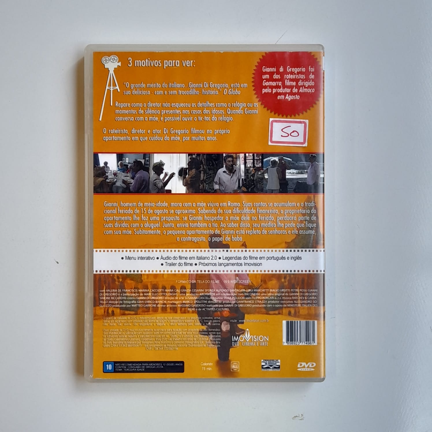 DVD Almoço em Agosto - Imagem 2