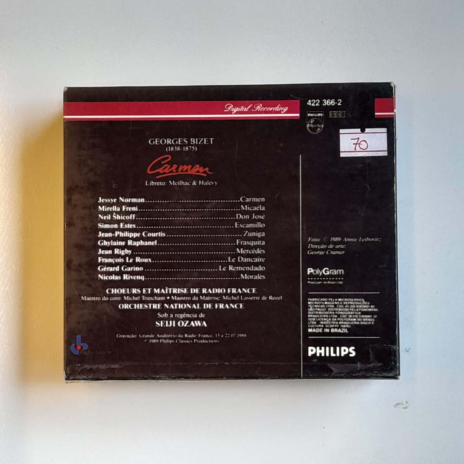 Box (3 CDs) Bizet - Carmen - Reg: Seiji Ozawa - Imagem 2