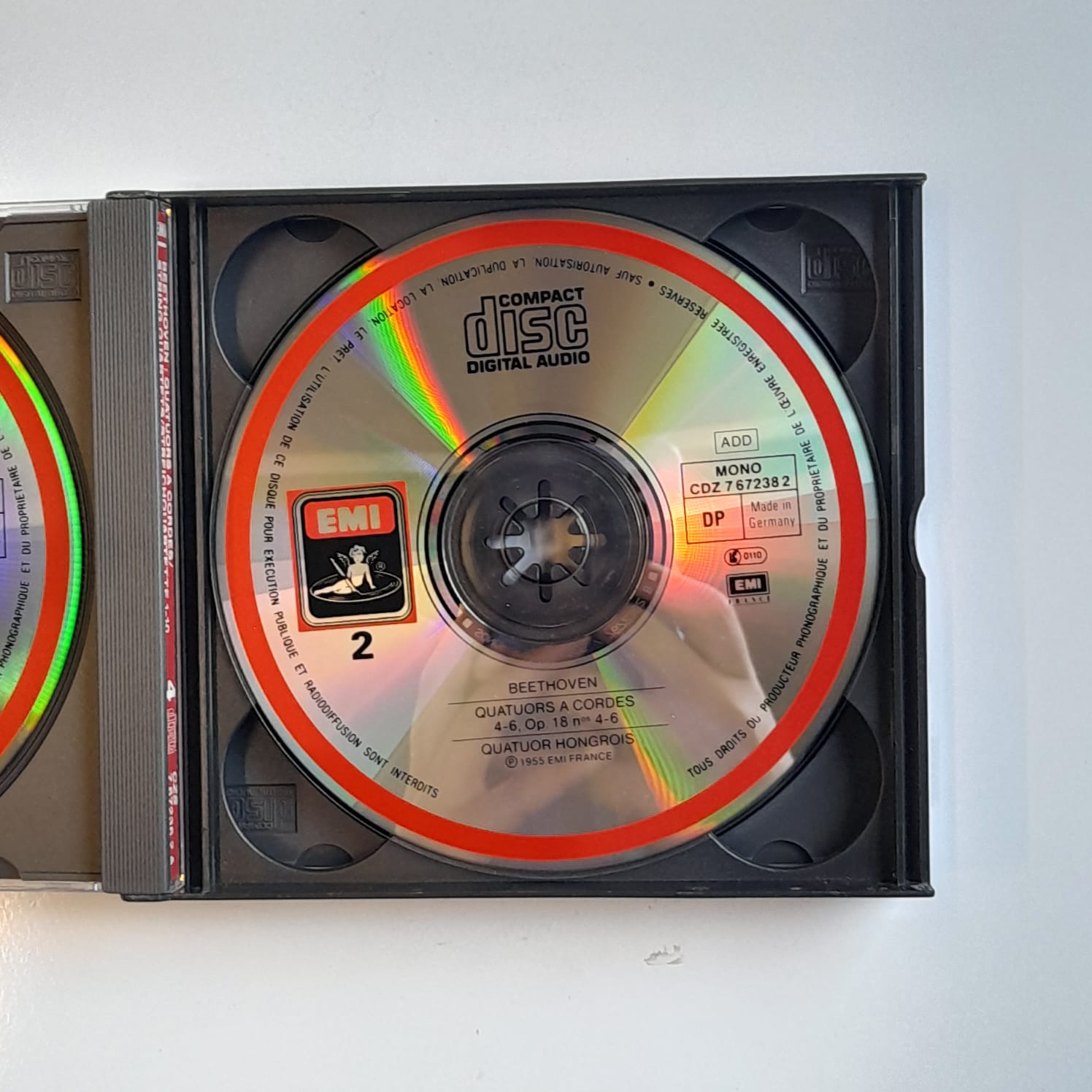 Box (7 CDs) Beethoven - Les Quartuors Á Cordes - Reg: Quatuor Hongrois - Importado - Imagem 14