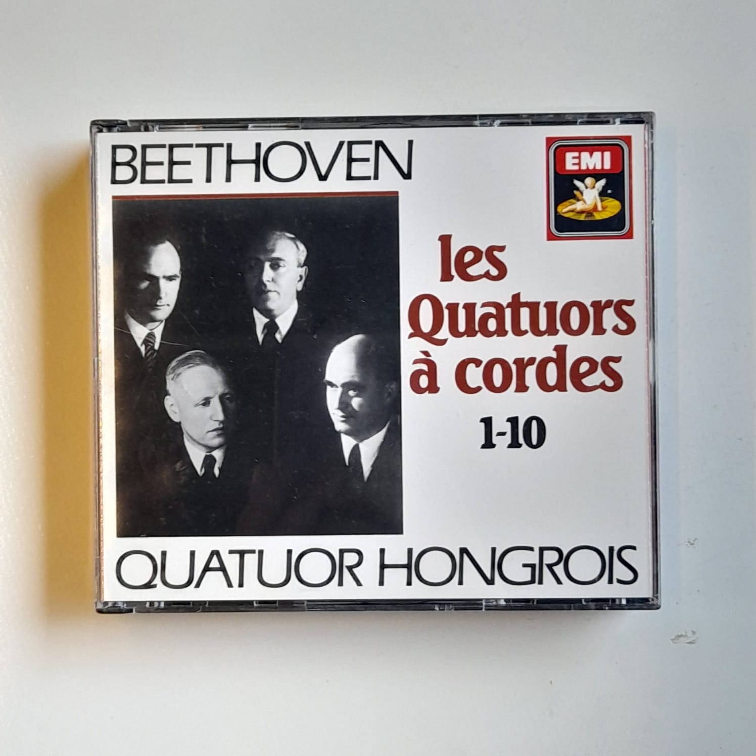 Box (7 CDs) Beethoven - Les Quartuors Á Cordes - Reg: Quatuor Hongrois - Importado - Imagem 3