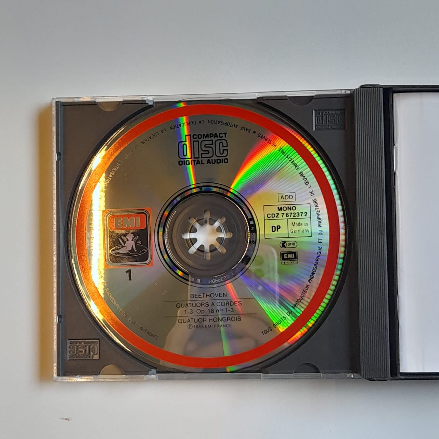Box (7 CDs) Beethoven - Les Quartuors Á Cordes - Reg: Quatuor Hongrois - Importado - Imagem 5