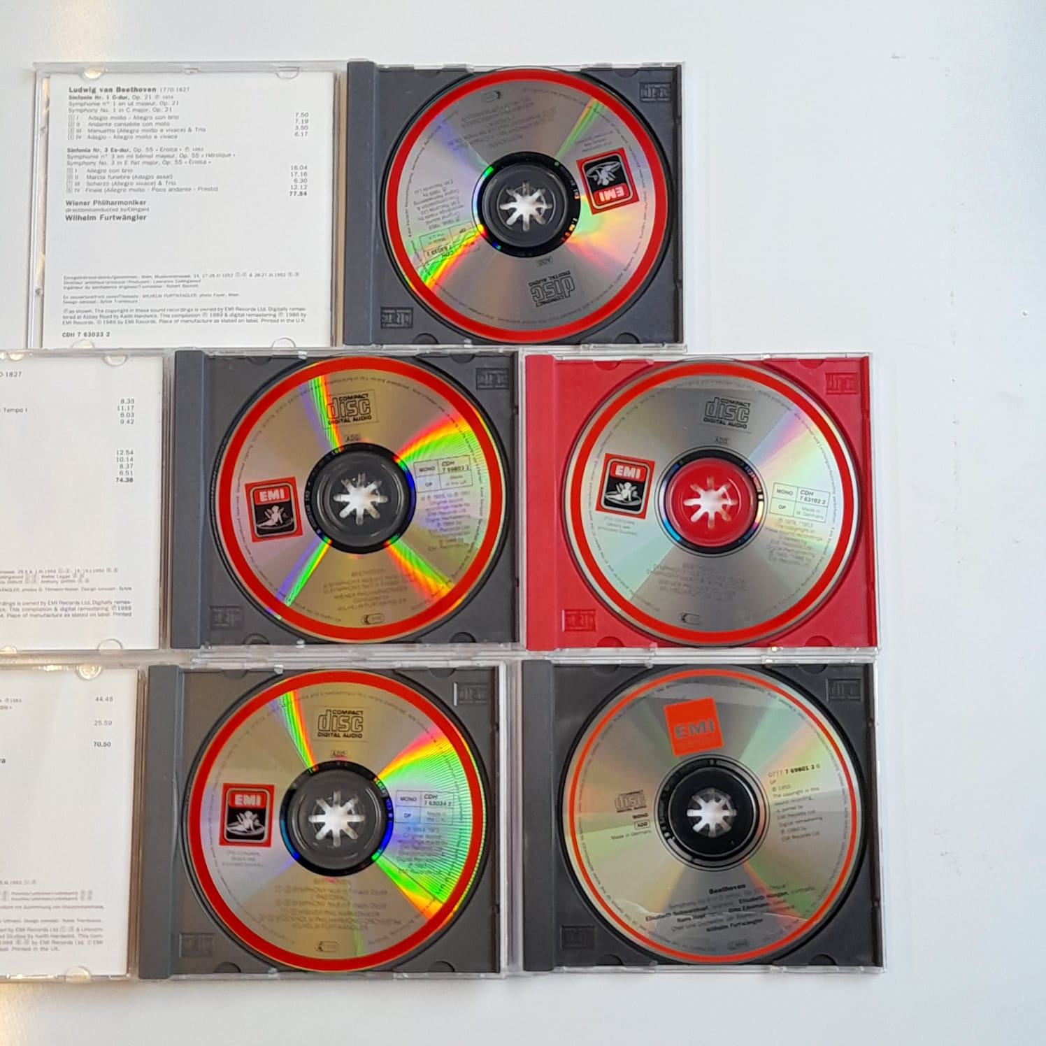 Box (5 CDs) Beethoven - 9 Symphonies - Importado - Imagem 5