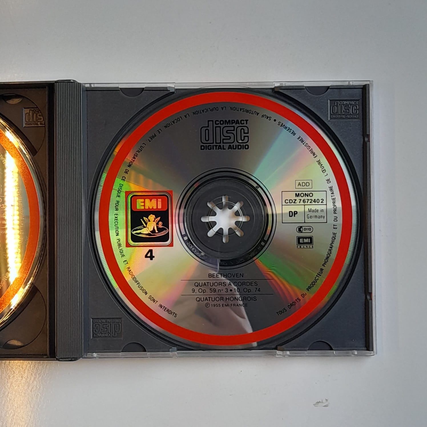 Box (7 CDs) Beethoven - Les Quartuors Á Cordes - Reg: Quatuor Hongrois - Importado - Imagem 12