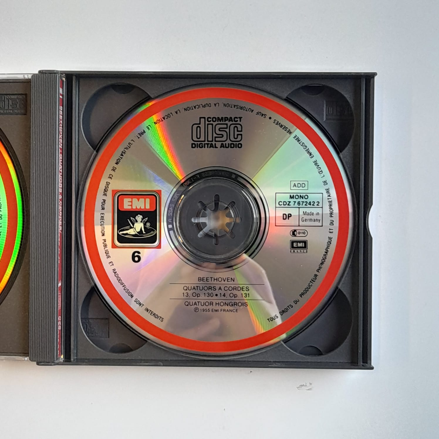 Box (7 CDs) Beethoven - Les Quartuors Á Cordes - Reg: Quatuor Hongrois - Importado - Imagem 6