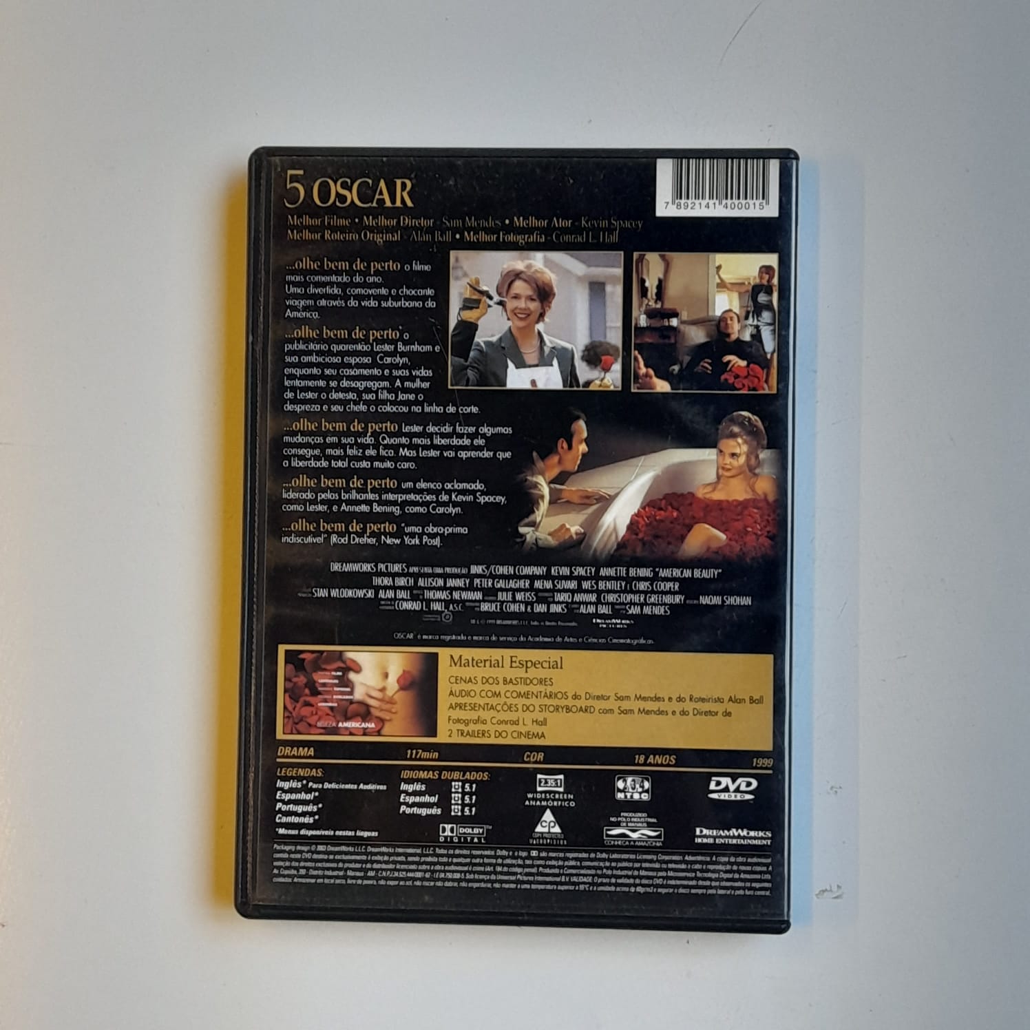 DVD Beleza Americana - Imagem 2