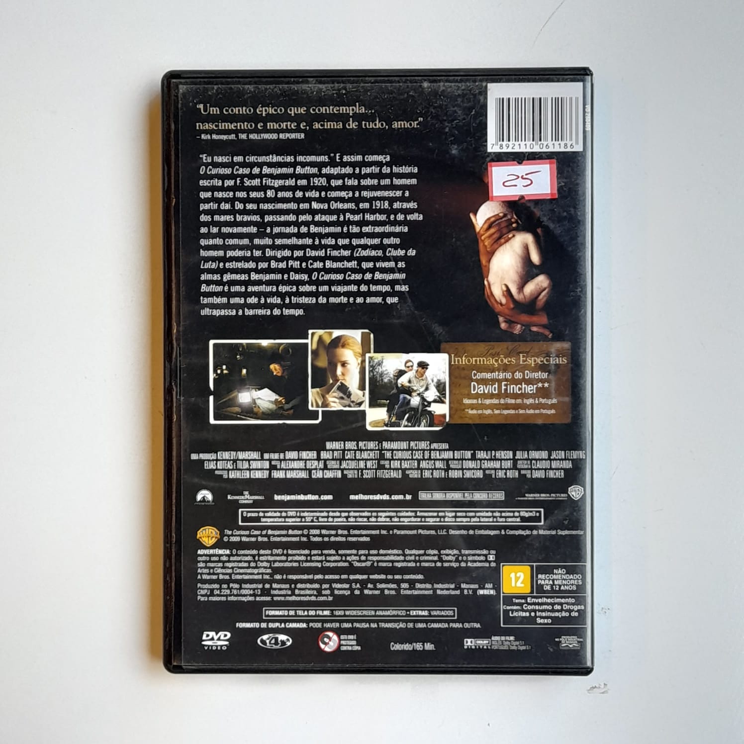 DVD O Curioso Caso de Benjamin Button - Imagem 2