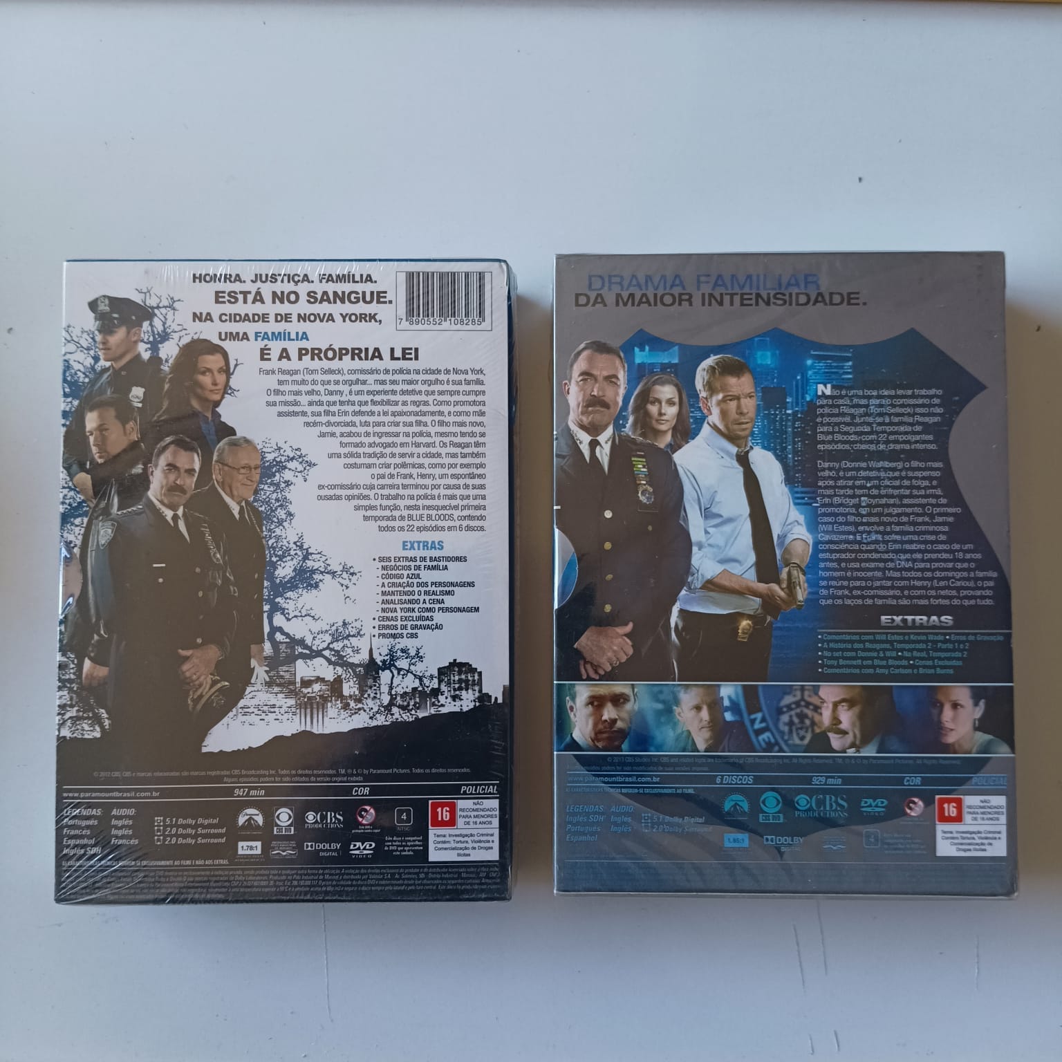 DVD Blue Bloods - Temporadas 1 e 2 - Lacrado - Imagem 2