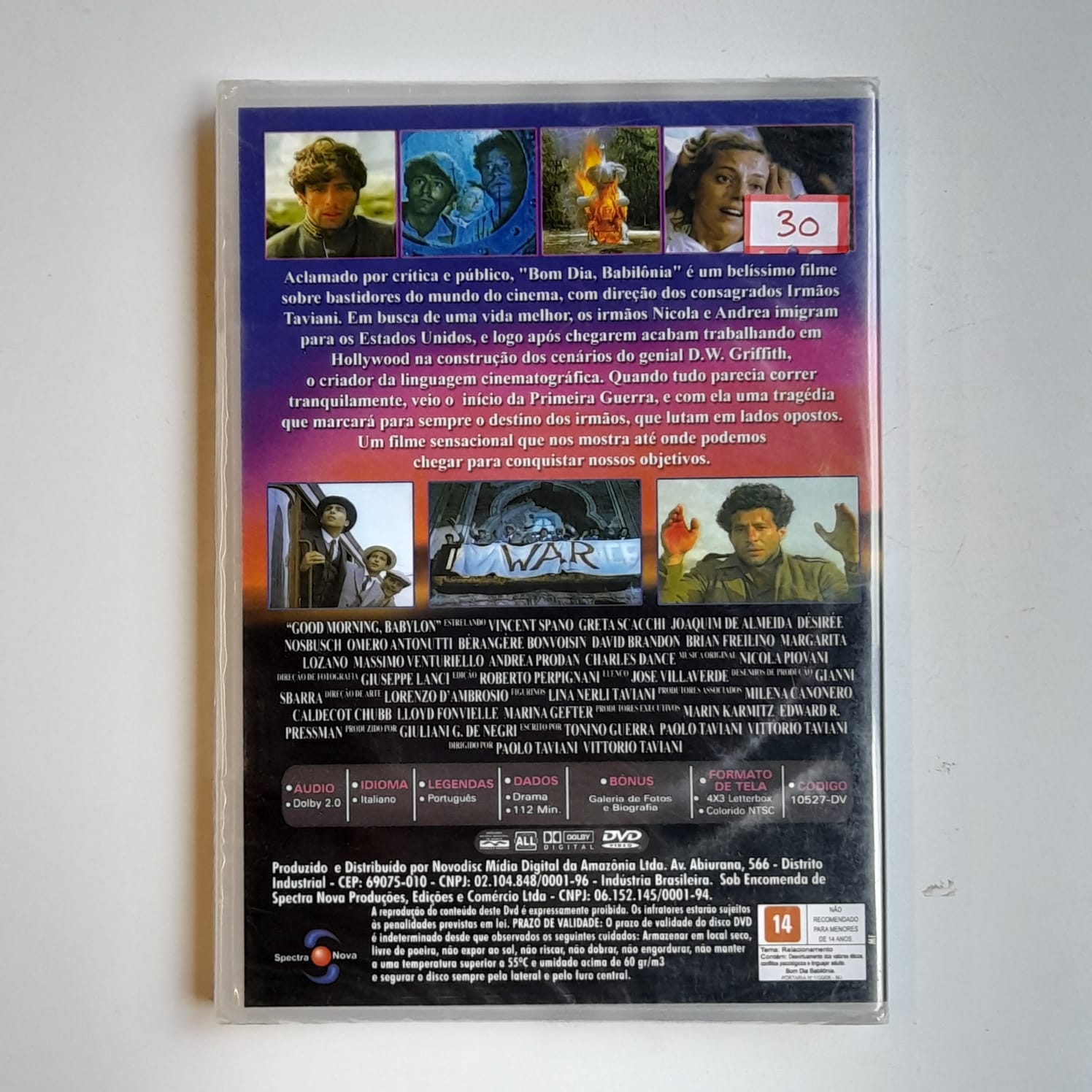 DVD Bom Dia Babilônia - Lacrado - Imagem 2