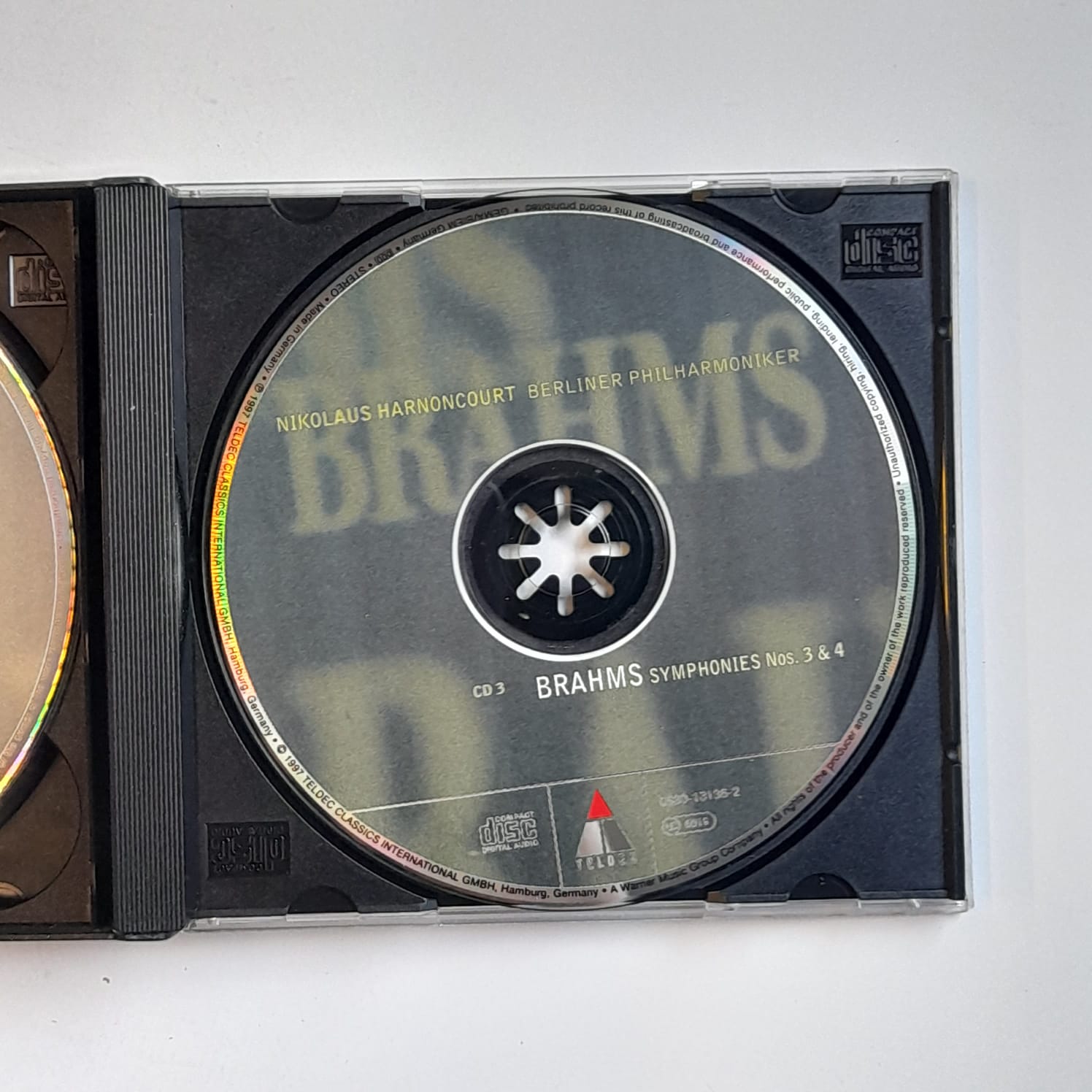 Box (3 CDs) Brahms - The Symphonies - Reg: Harnoncourt - Importado - Imagem 5