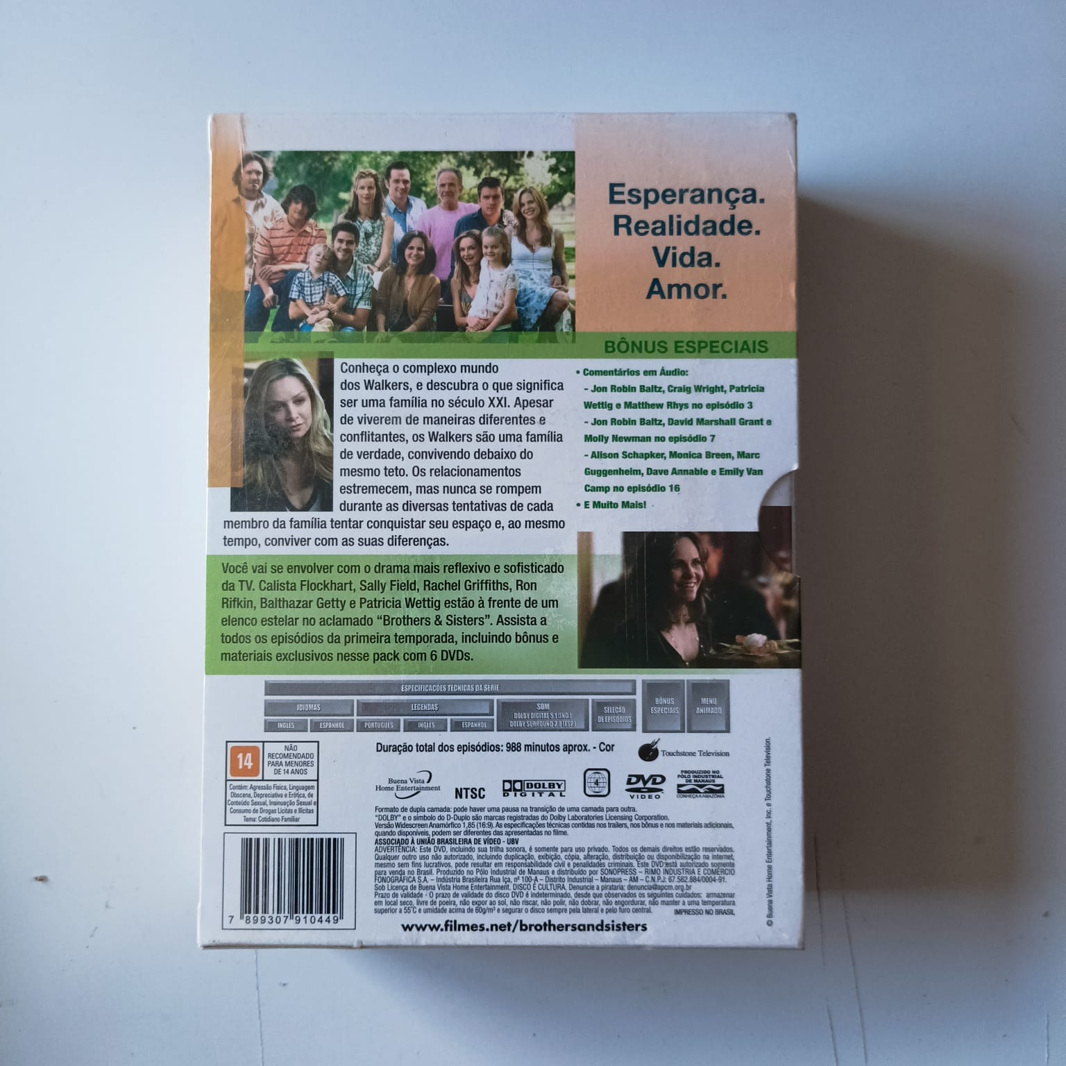 DVD Brothers and Sisters - Temporadas 1 a 4 - Lacrado - Imagem 2