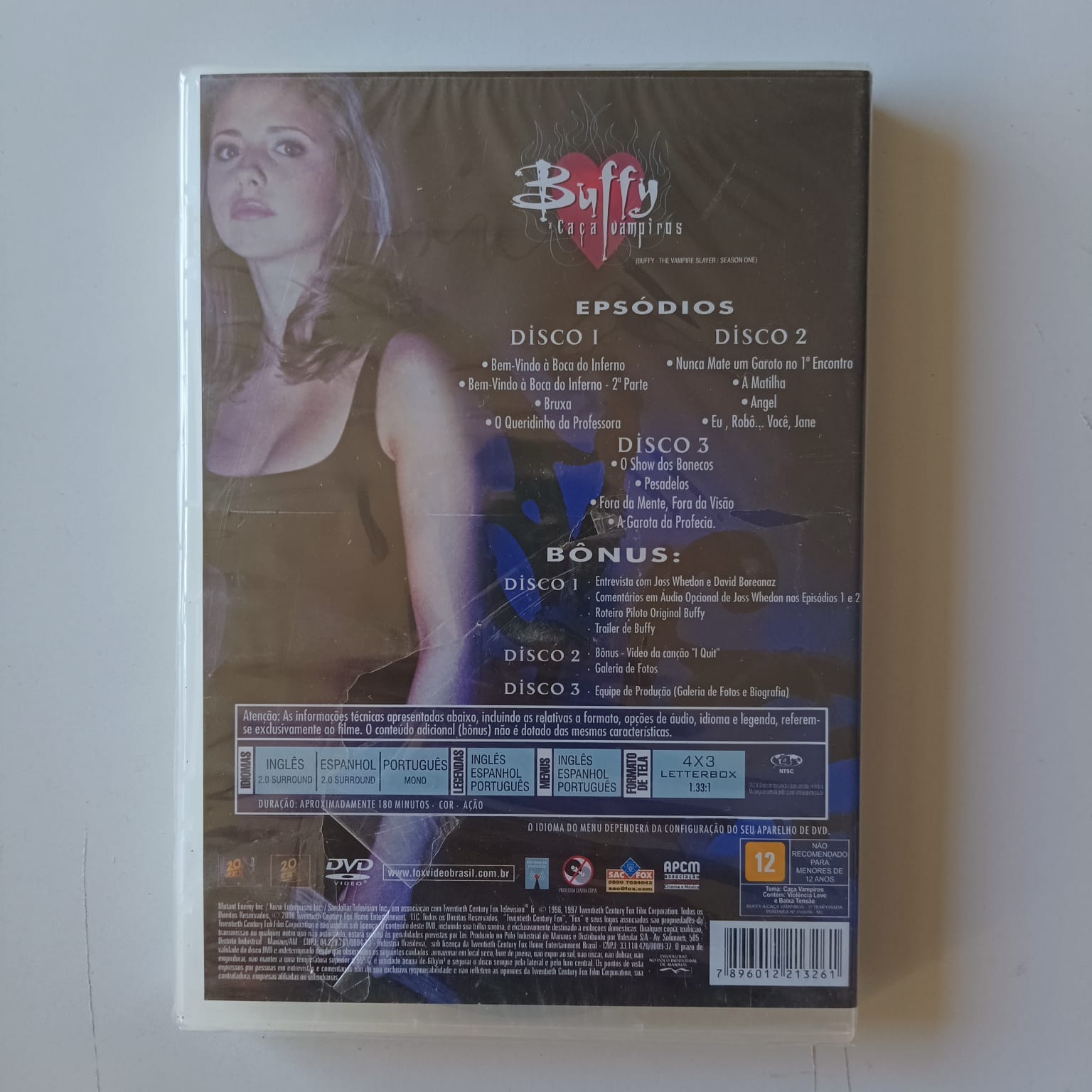 DVD Buffy - A Caça Vampiros - Temporadas 1 a 5 - Lacrado - Imagem 2