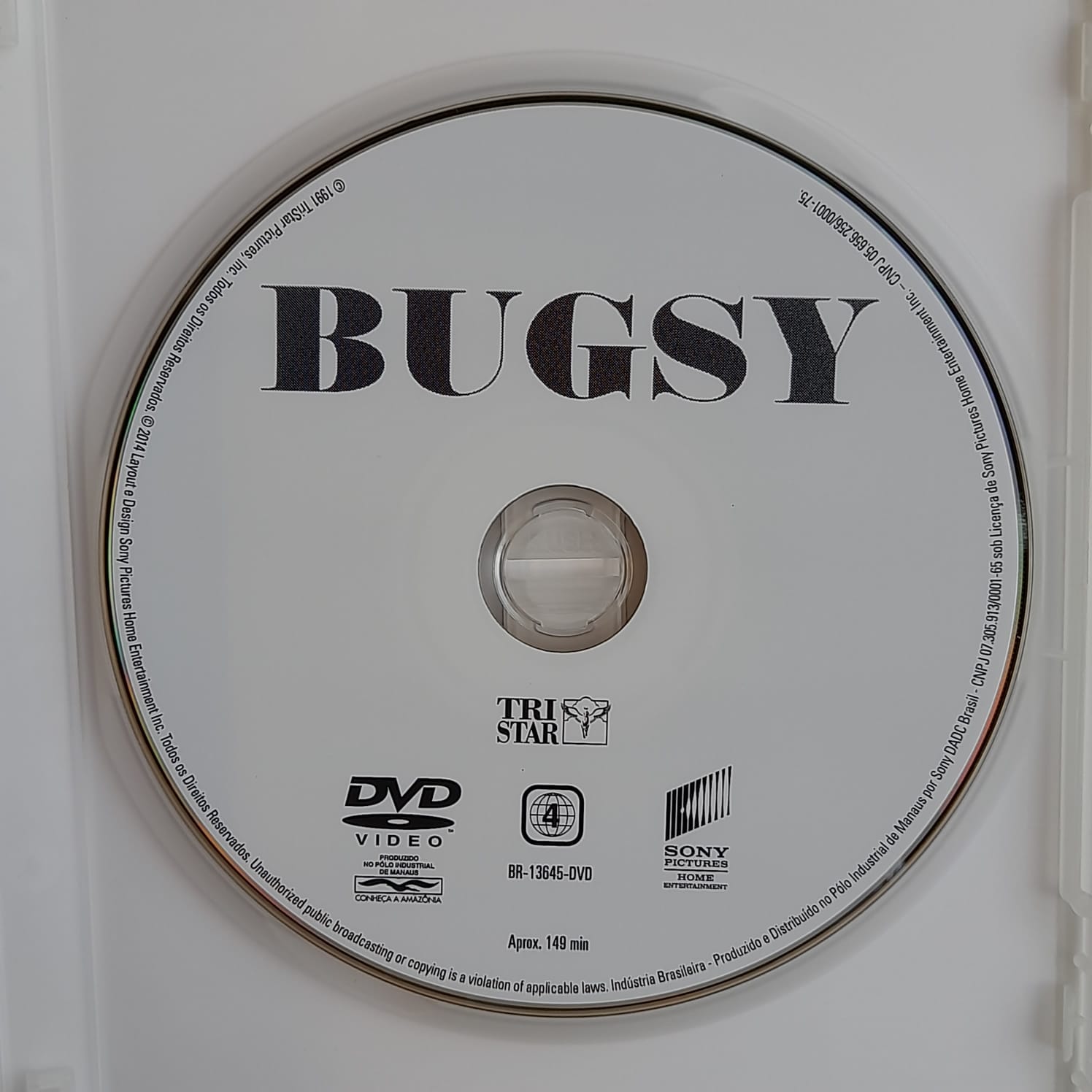 DVD Bugsy - Imagem 3