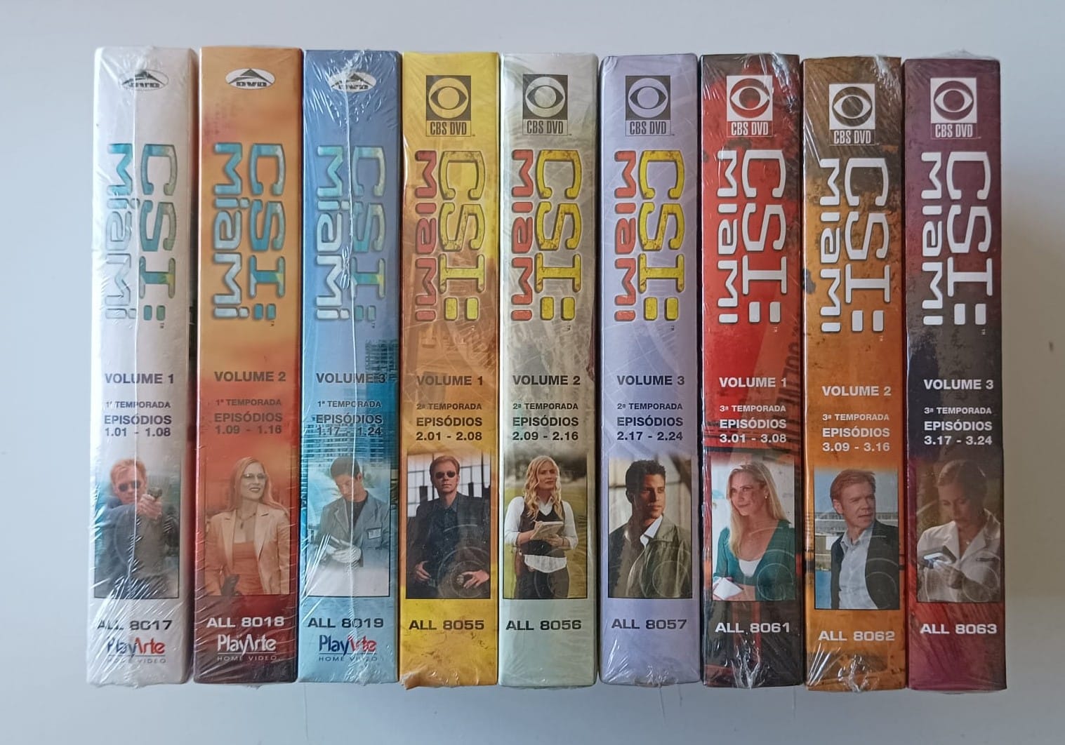 DVD CSI: Miami - Temporadas 1, 2 e 3 Completas - Lacrado