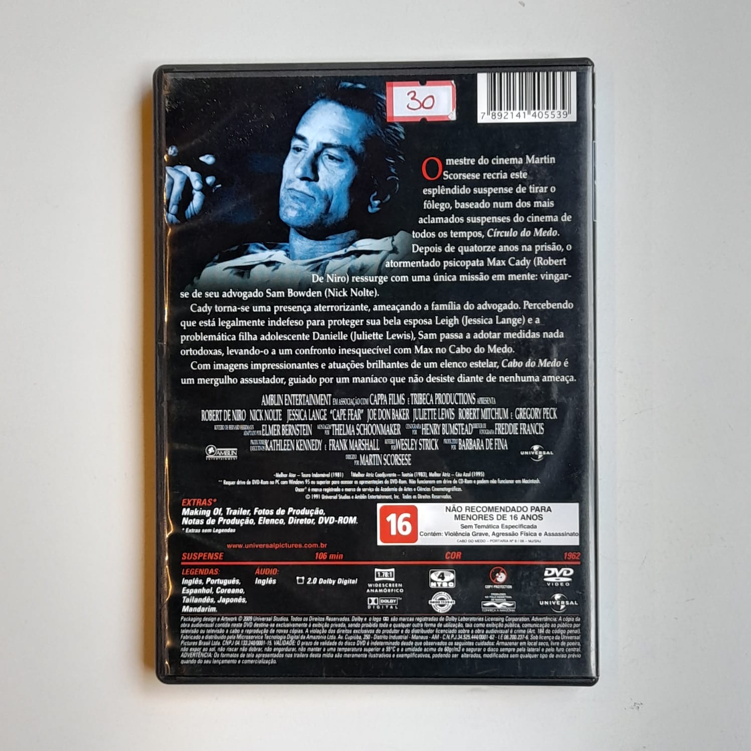 DVD Cabo do Medo - Imagem 2