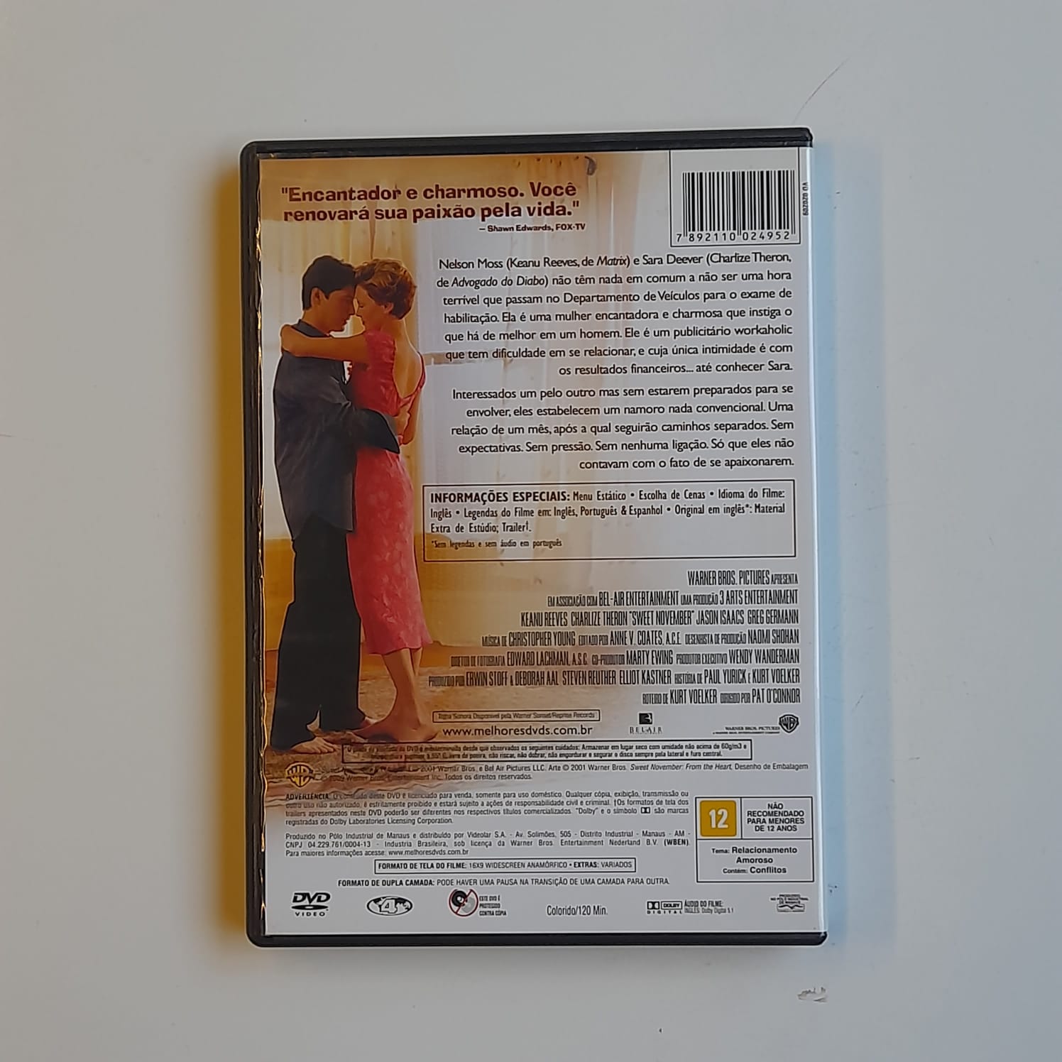 DVD Doce Novembro - Imagem 2