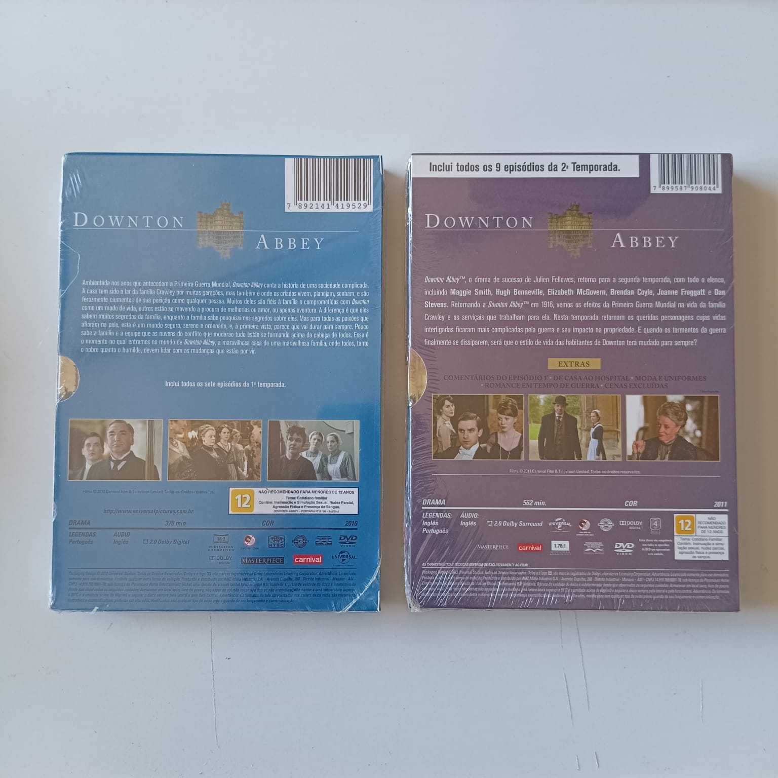 DVD Downtown Abbey - Temporadas 1 a 4 - Lacrado - Imagem 2
