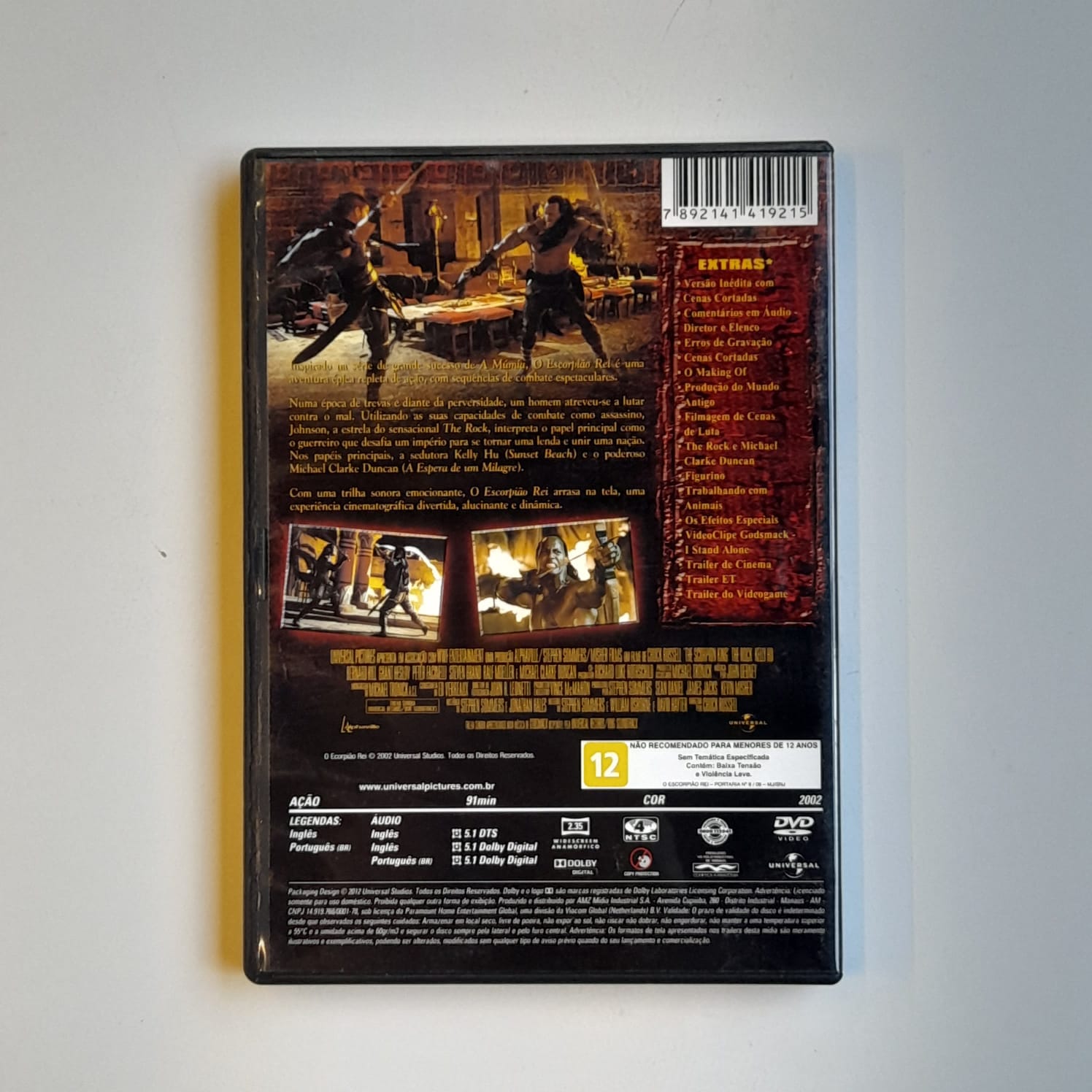 DVD O Escorpião Rei - Imagem 2