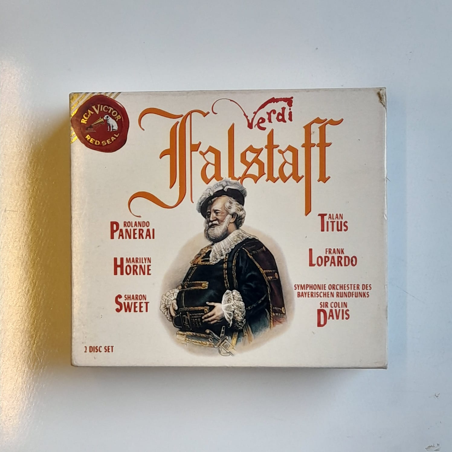 Box (2 CDs) Verdi - Falstaff - Reg: Colin Davis - Importado