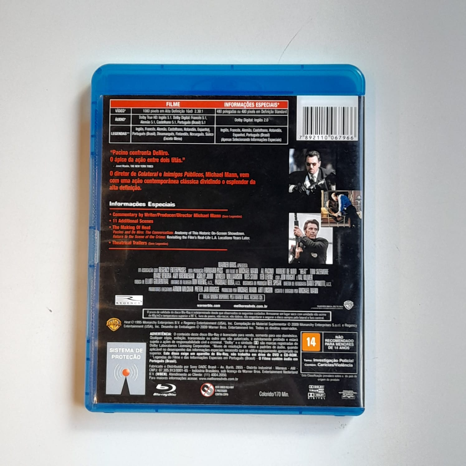 Blu-Ray Fogo Contra Fogo - Imagem 2