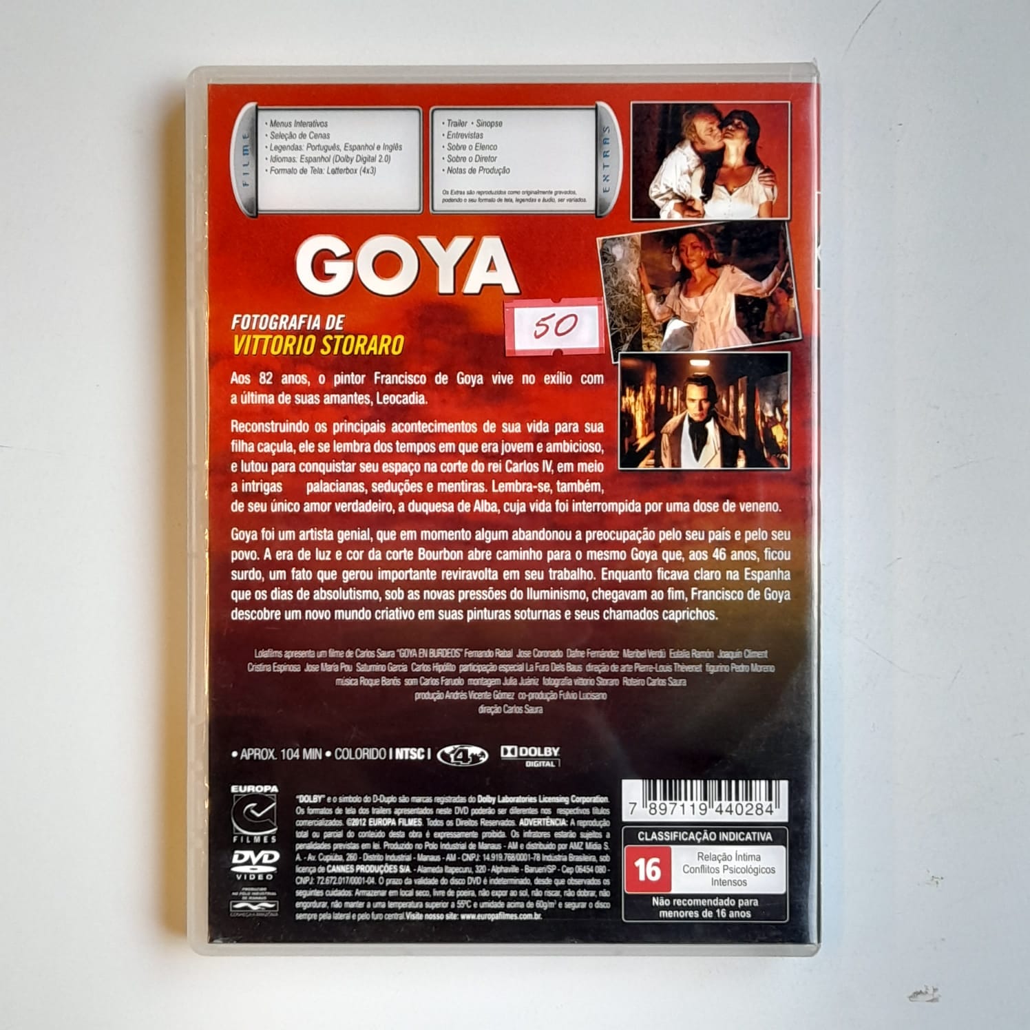 DVD Goya - Imagem 2