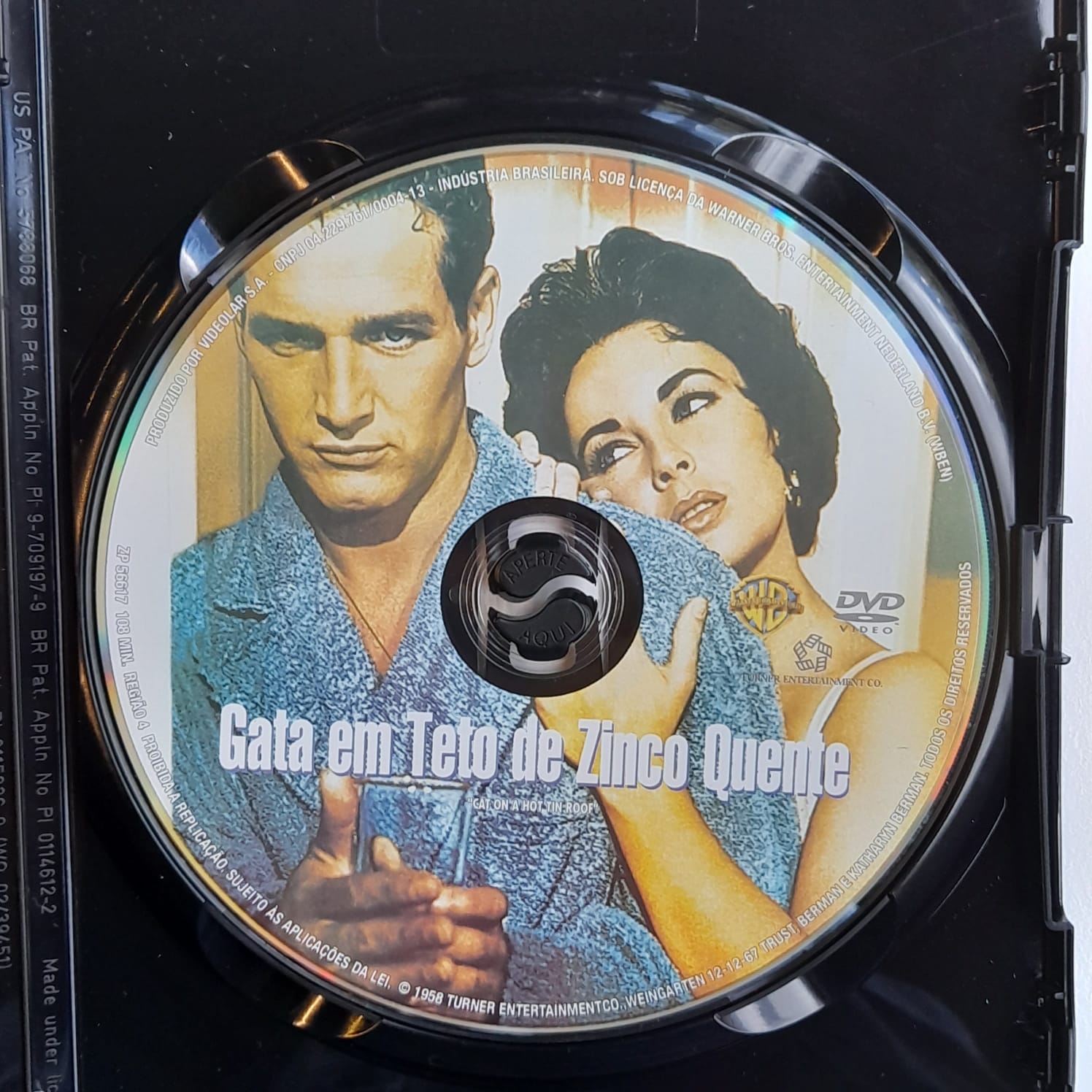 DVD Gata em Teto de Zinco Quente - Imagem 3