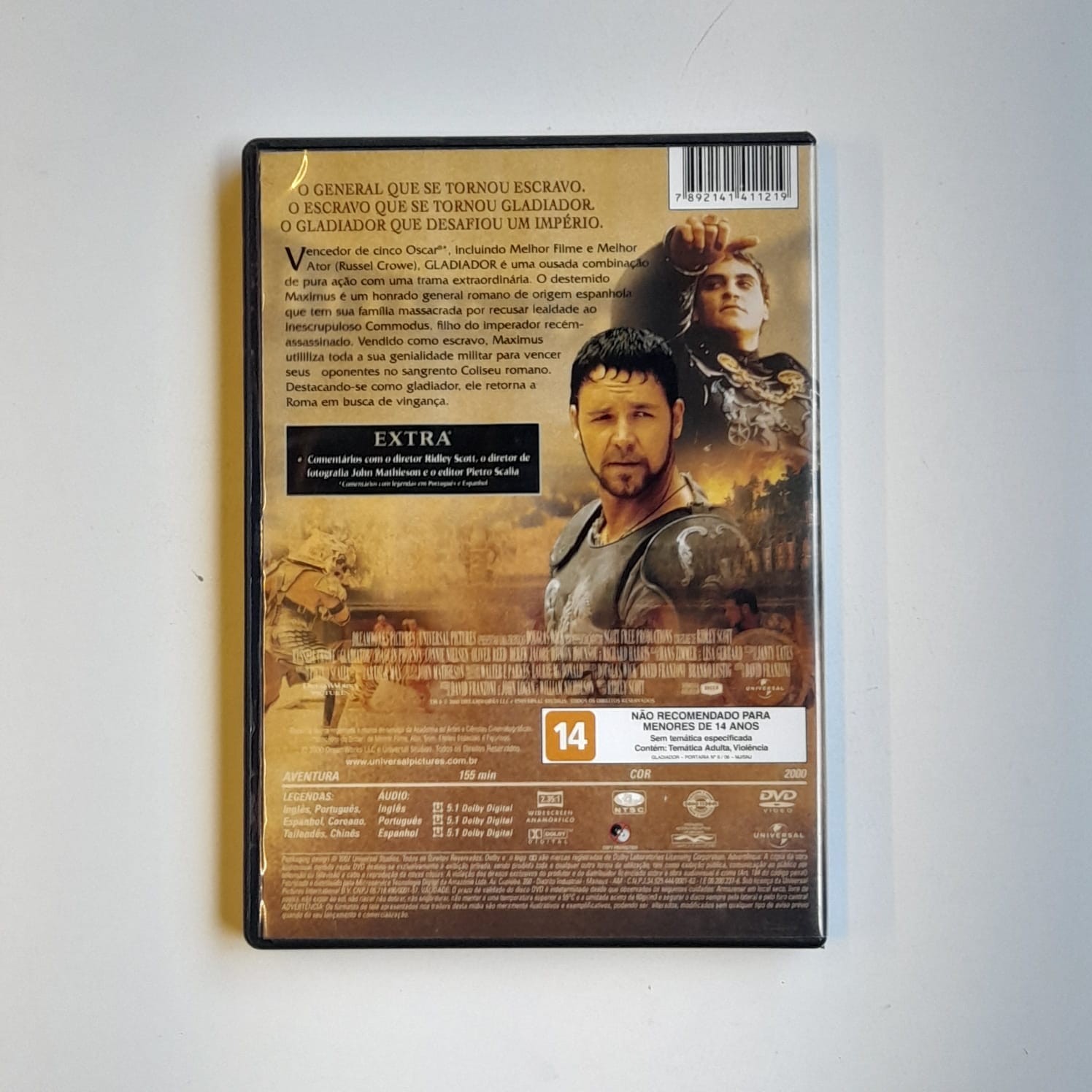 DVD Gladiador - Imagem 2