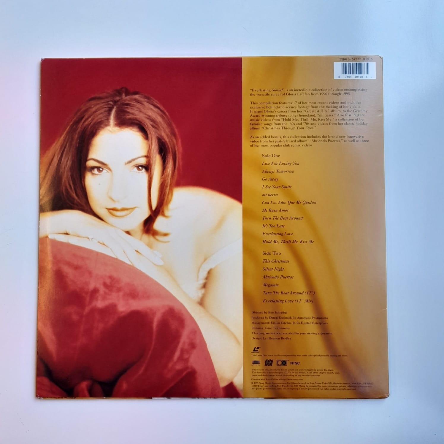 Laserdisc Gloria Estefan – Everlasting Gloria! - Importado - Imagem 2