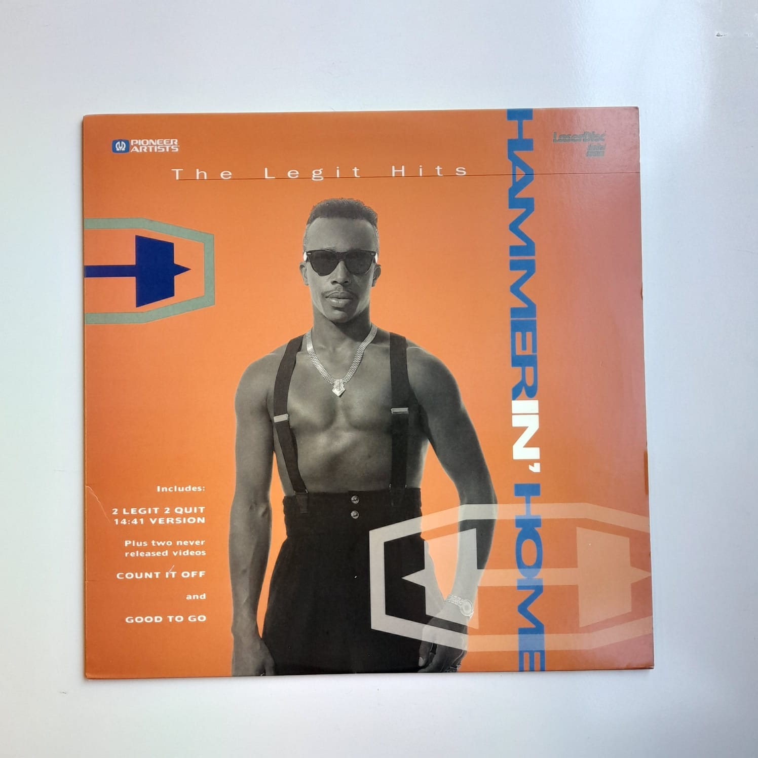 Laserdisc MC Hammer – Hammerin' Home - The Legit Hits - Importado